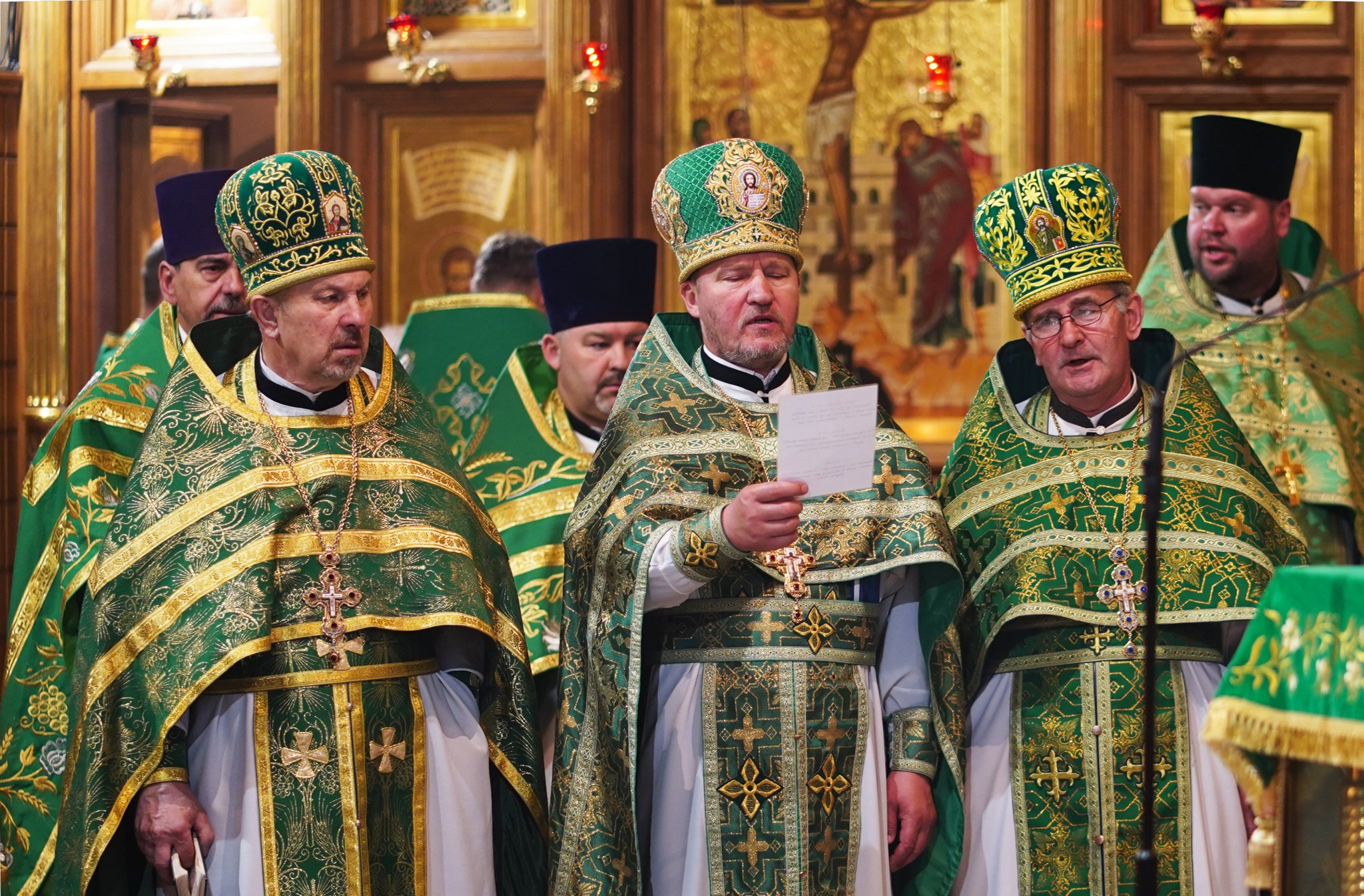 The Holy Spirit feast in the Holy Spirit Orthodox church in Białystok