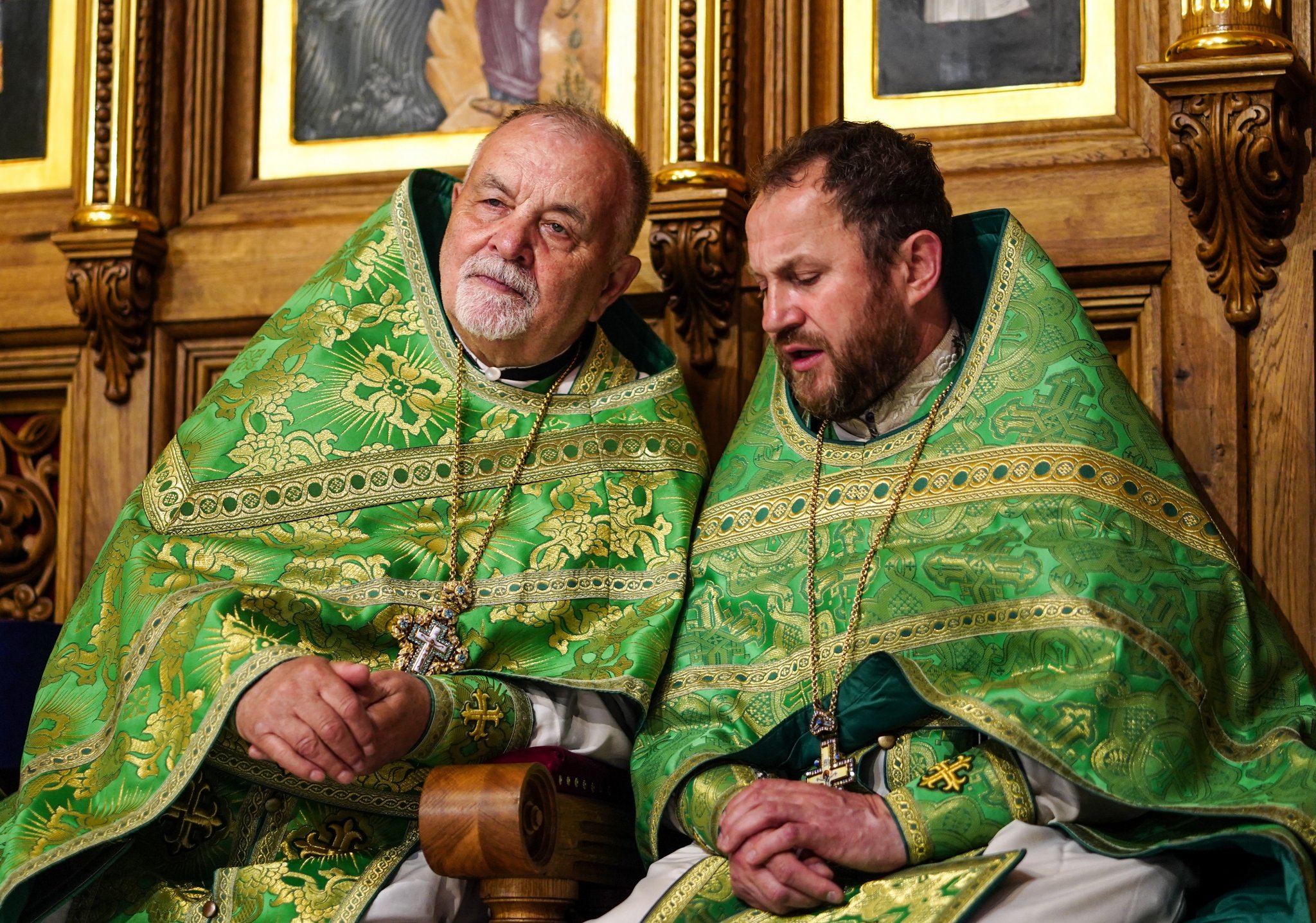 The Holy Spirit feast in the Holy Spirit Orthodox church in Białystok