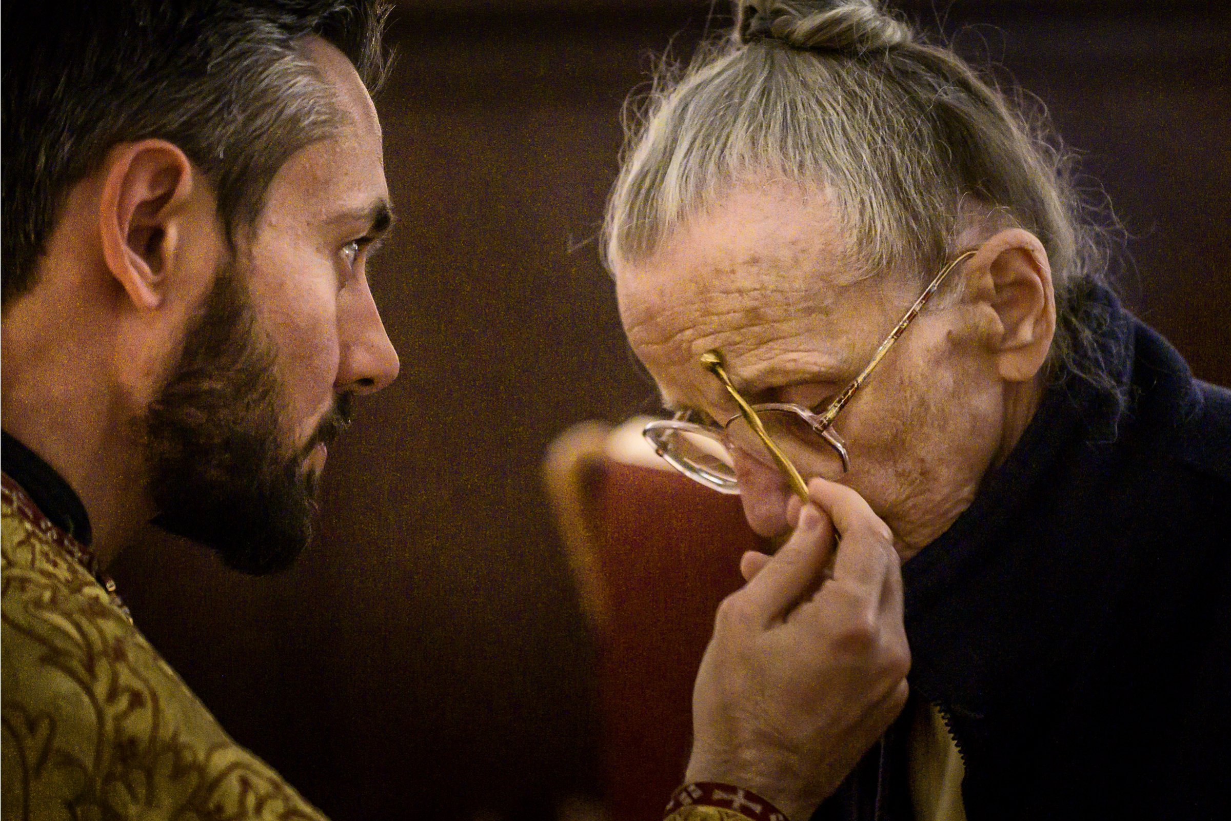 Anoited during the Unction of Healing, St. Sava Jackson