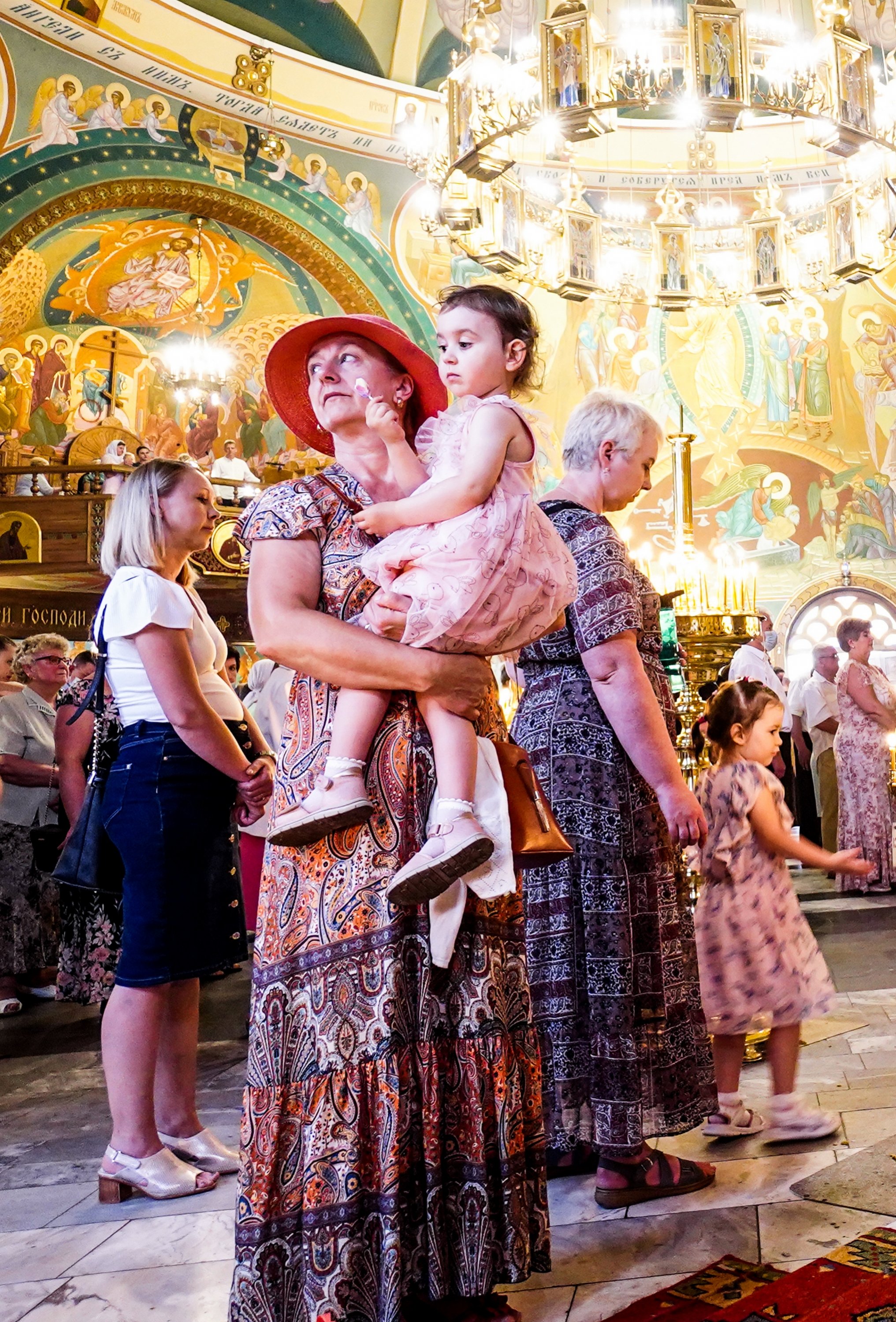 The Holy Spirit feast in the Holy Spirit Orthodox church in Białystok
