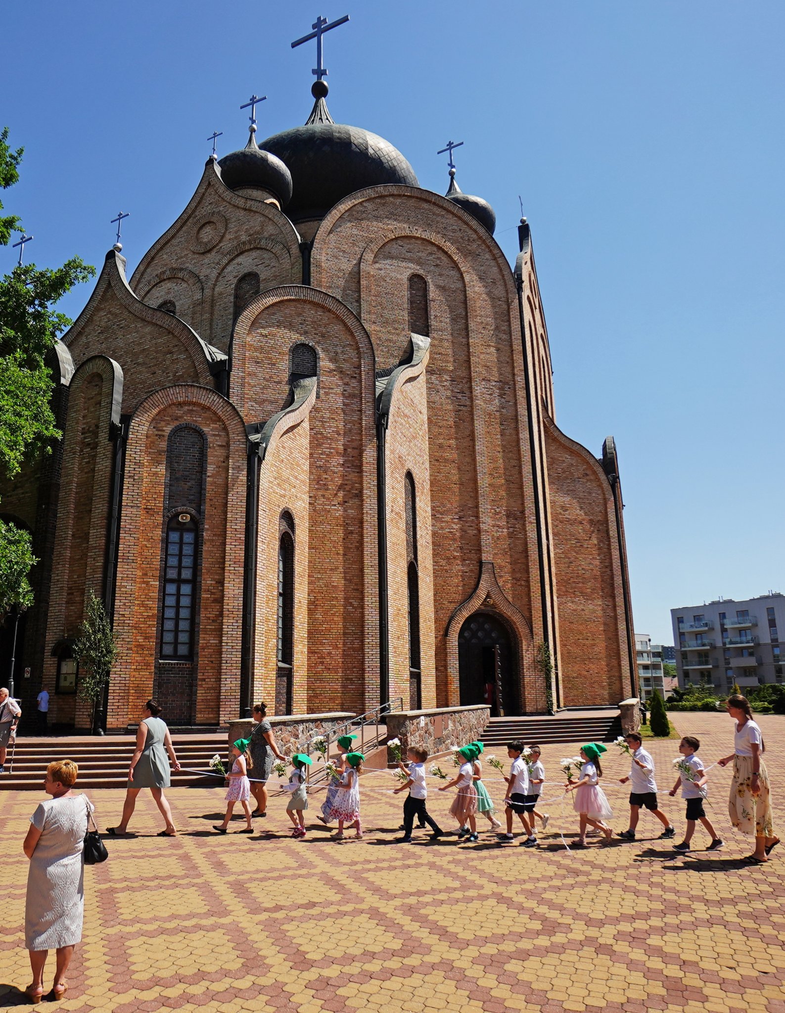 The Holy Spirit feast in the Holy Spirit Orthodox church in Białystok