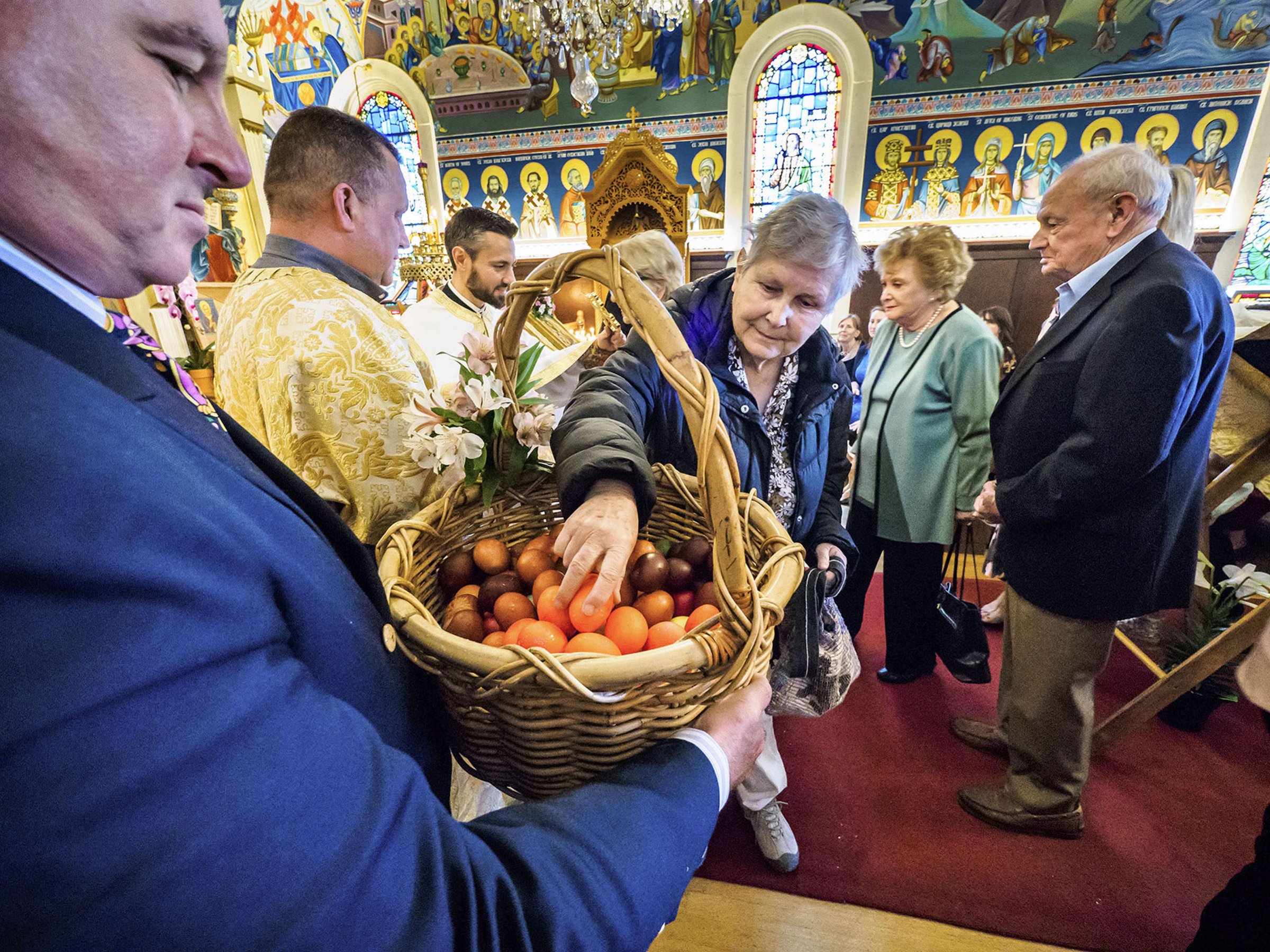 Pascha, St. Sava Serbian Orthodox Church, Jackson, California