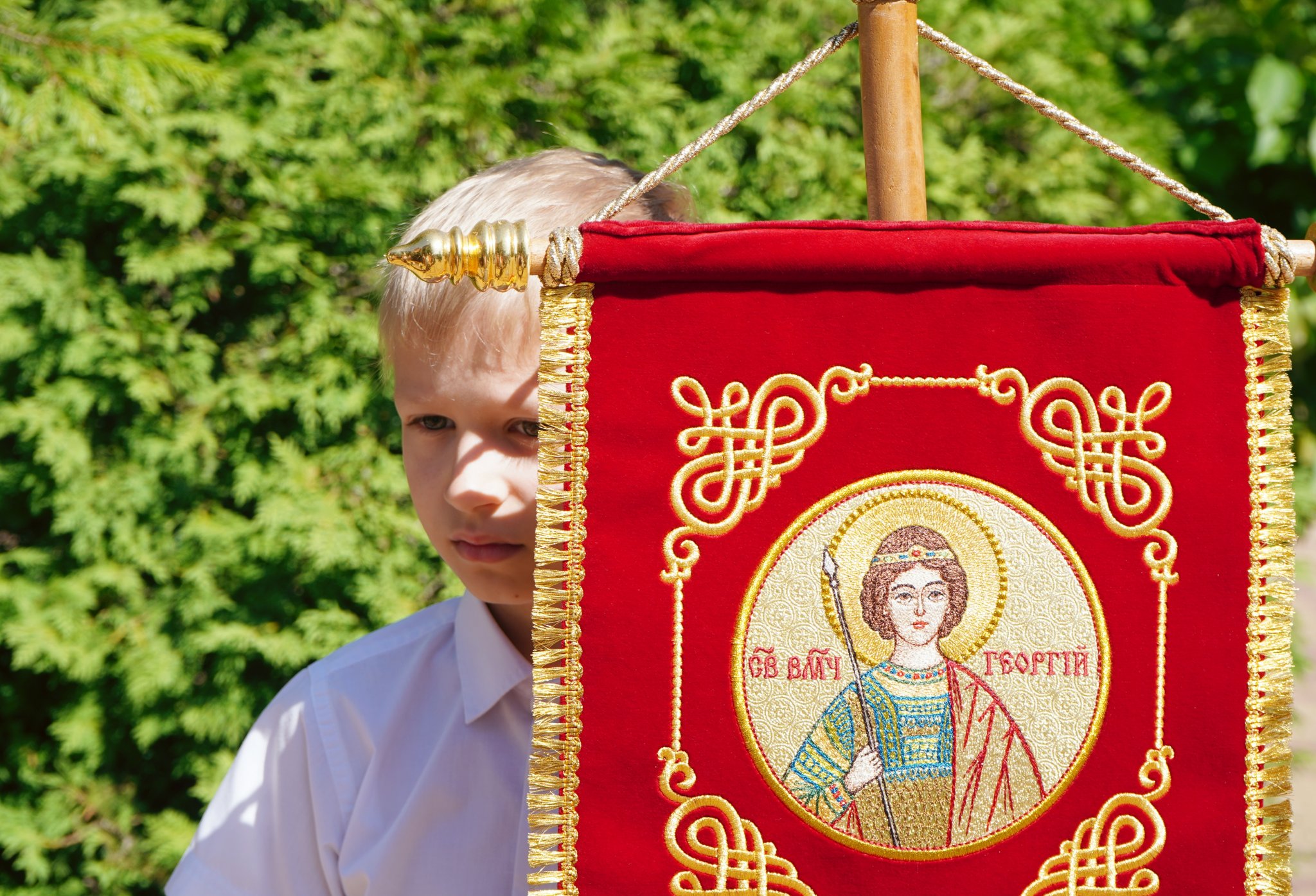The Holy Spirit feast in the Holy Spirit Orthodox church in Białystok