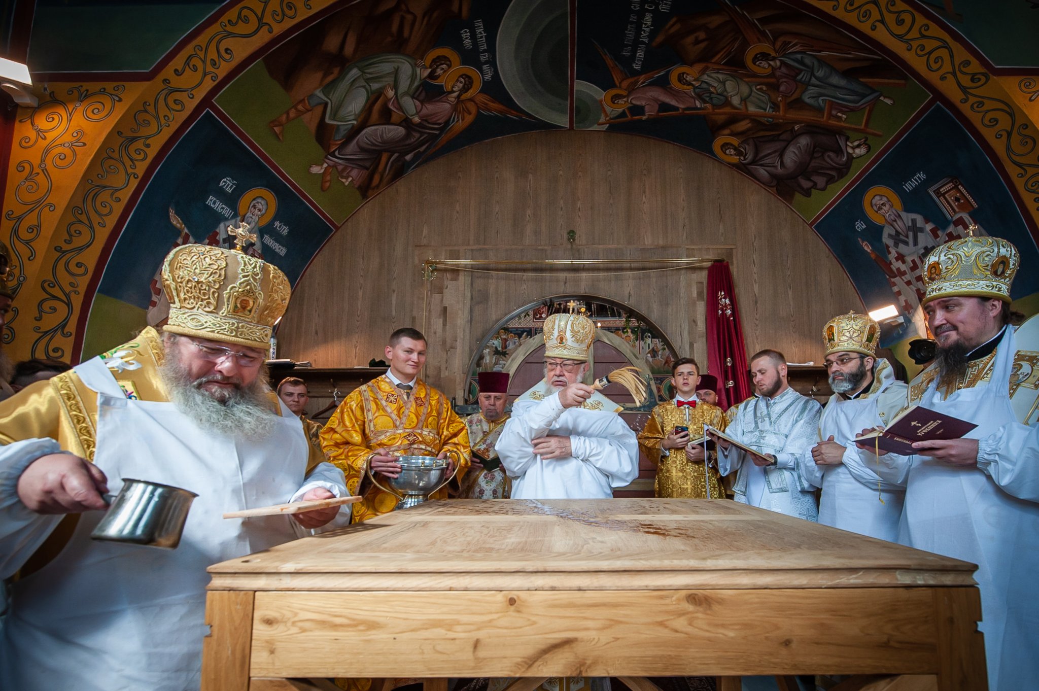 poświęcenie cerkwi Zwiastowania w Monasterze Supraskim