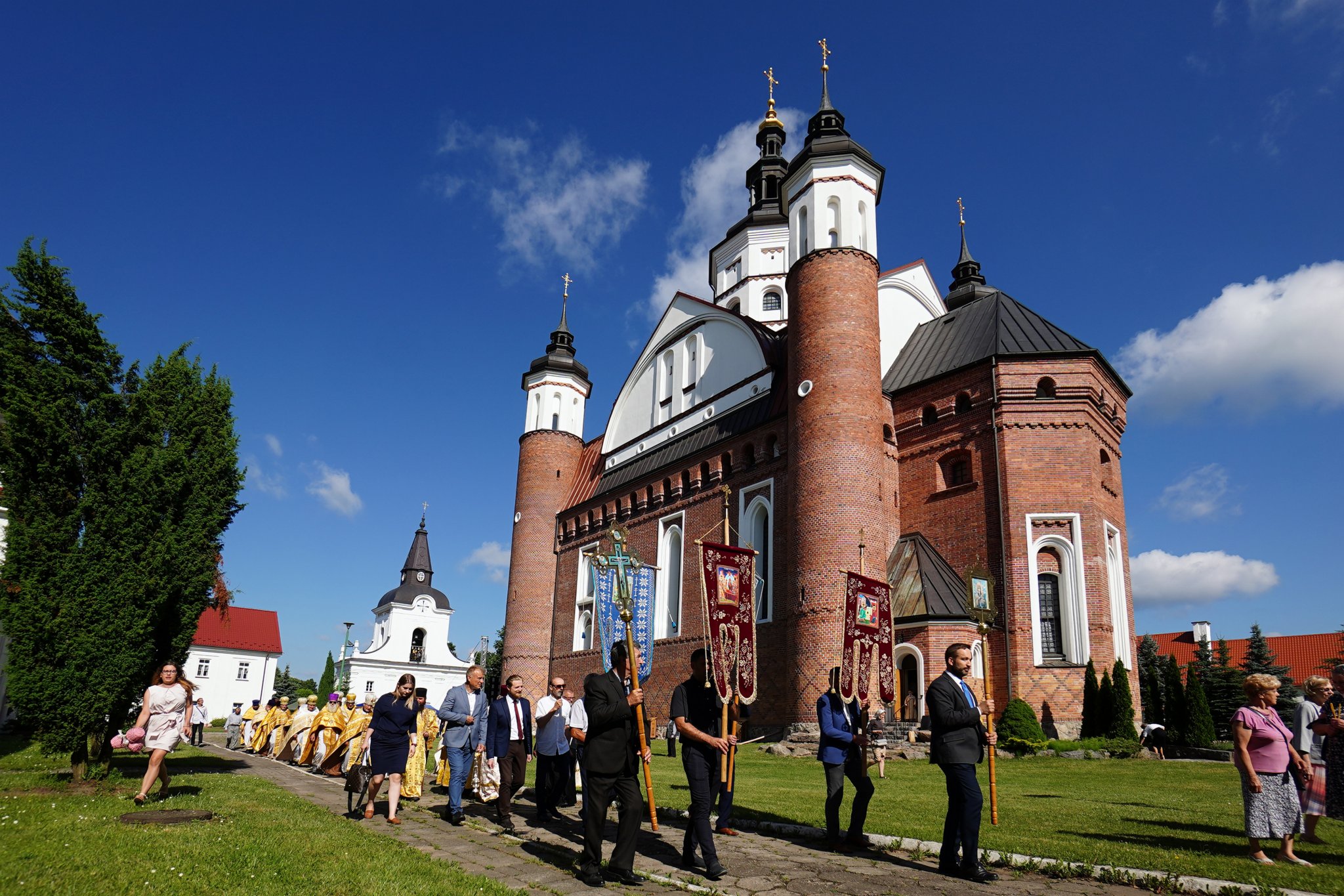 The consecration of Annunciation Cathedral of Supraśl Monastery