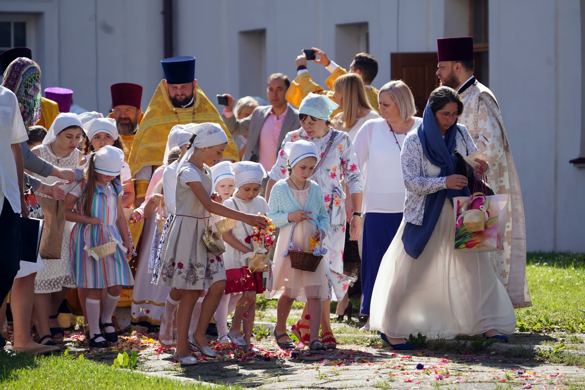 The consecration of Annunciation Cathedral of Supraśl Monastery