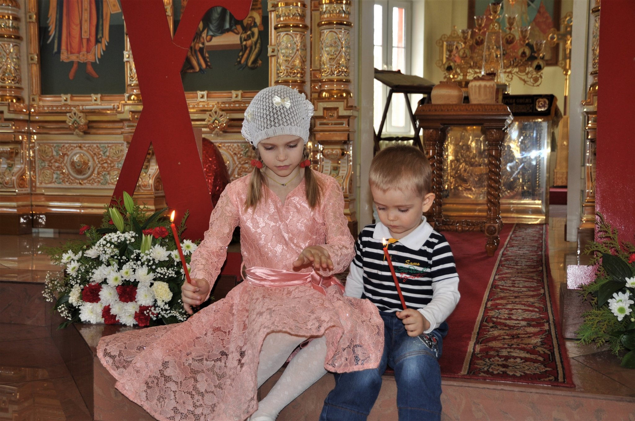 На Пасхальной седмице.