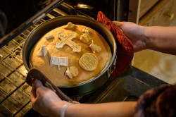 Lazo 
Baking the slavski kolač for the Slava of St. Sebastian of Jacksoni 
2021-06-23 18:36:49