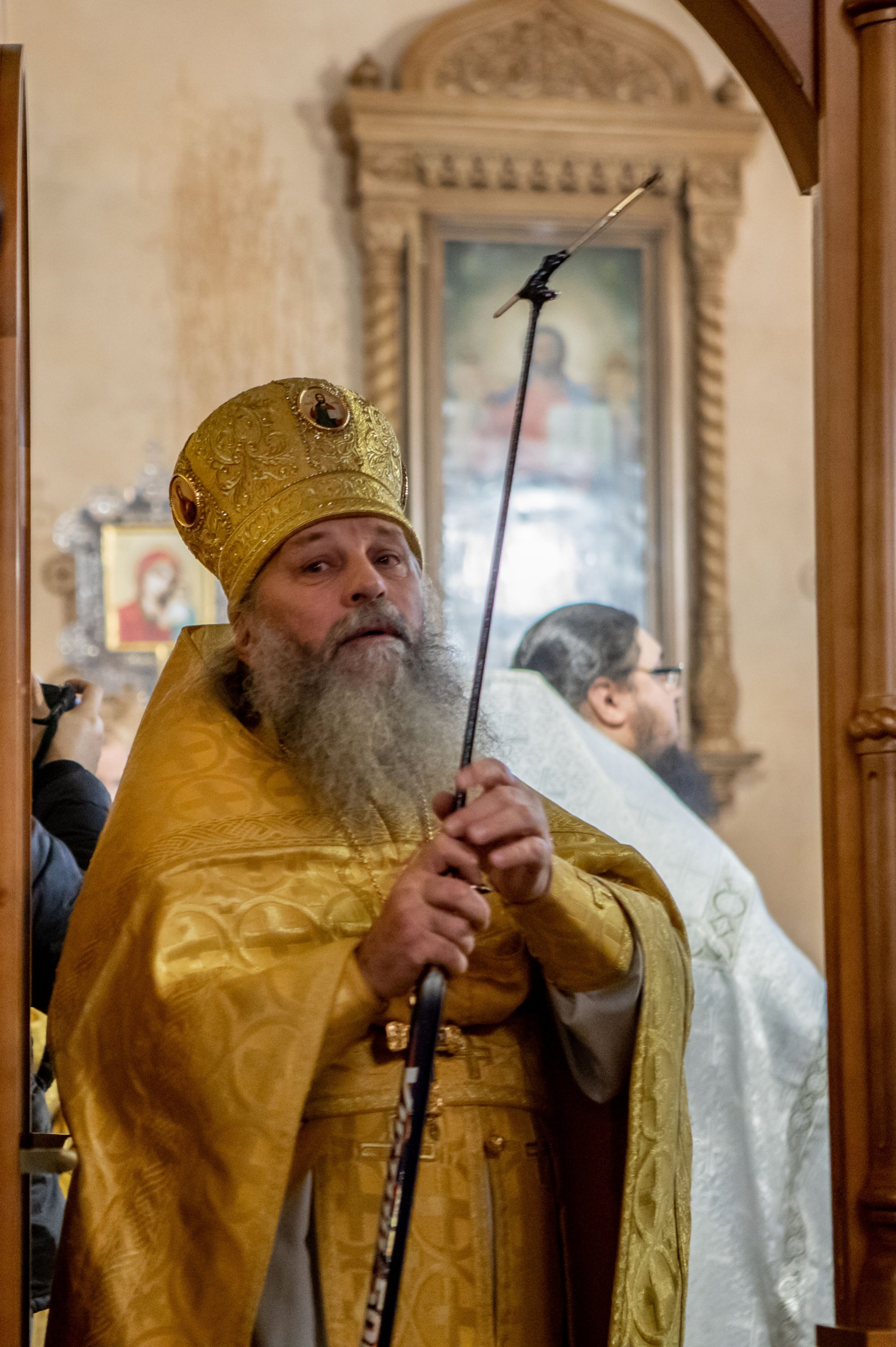 Освящение двух пределов храма