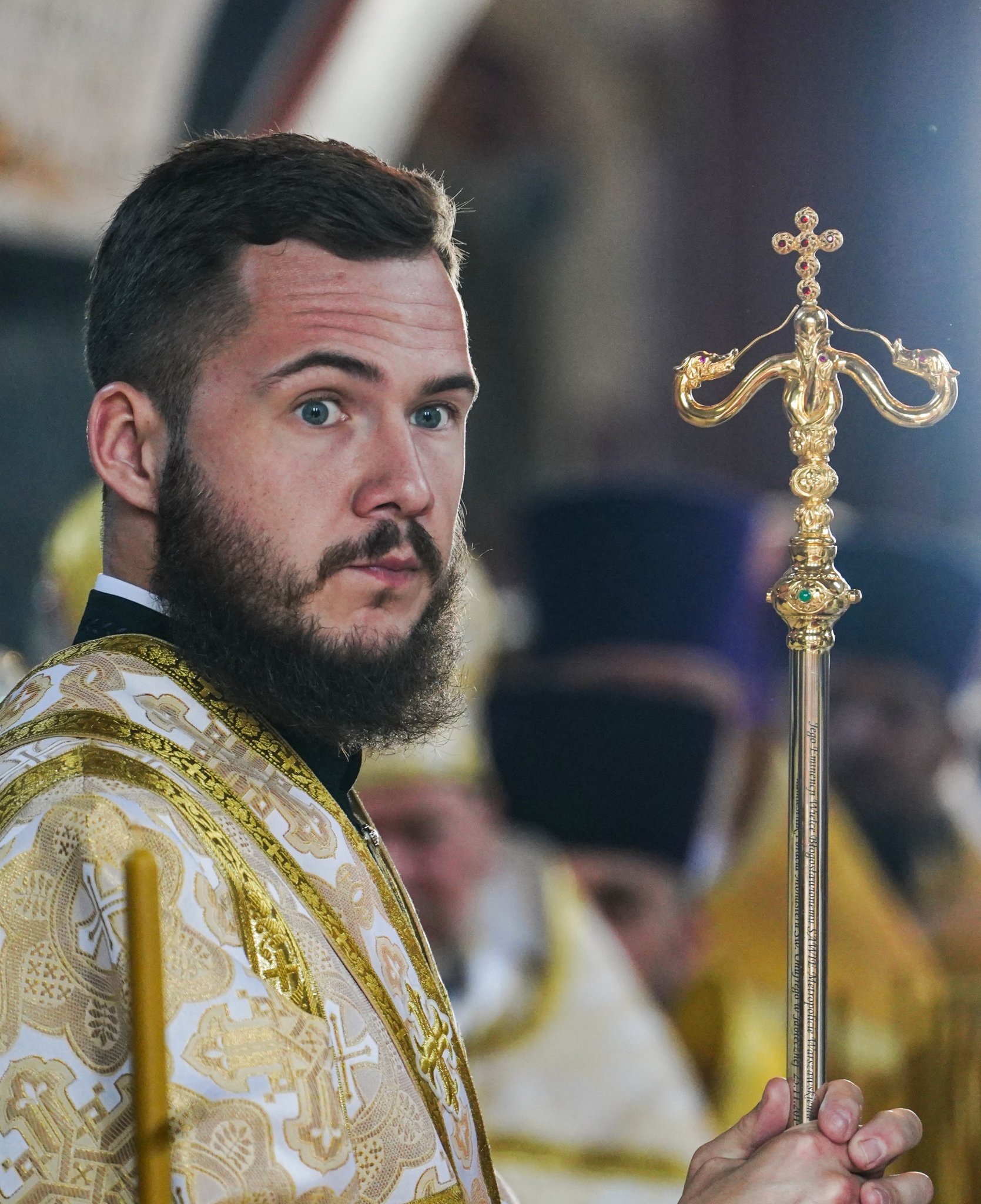 The consecration of Annunciation Cathedral of Supraśl Monastery