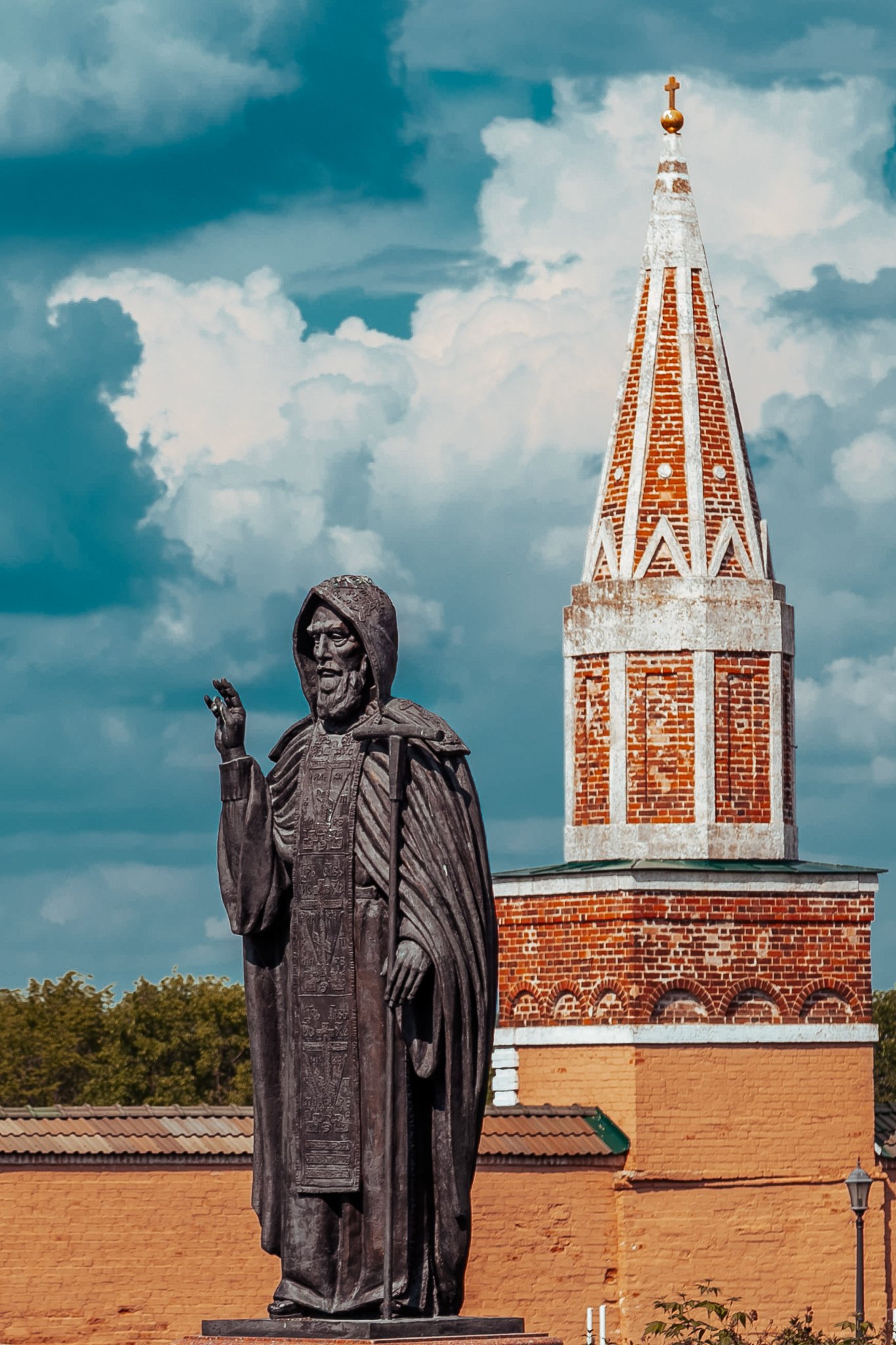 Памятник Сергию Радонежскому/The monument to Sergius of Radonezh