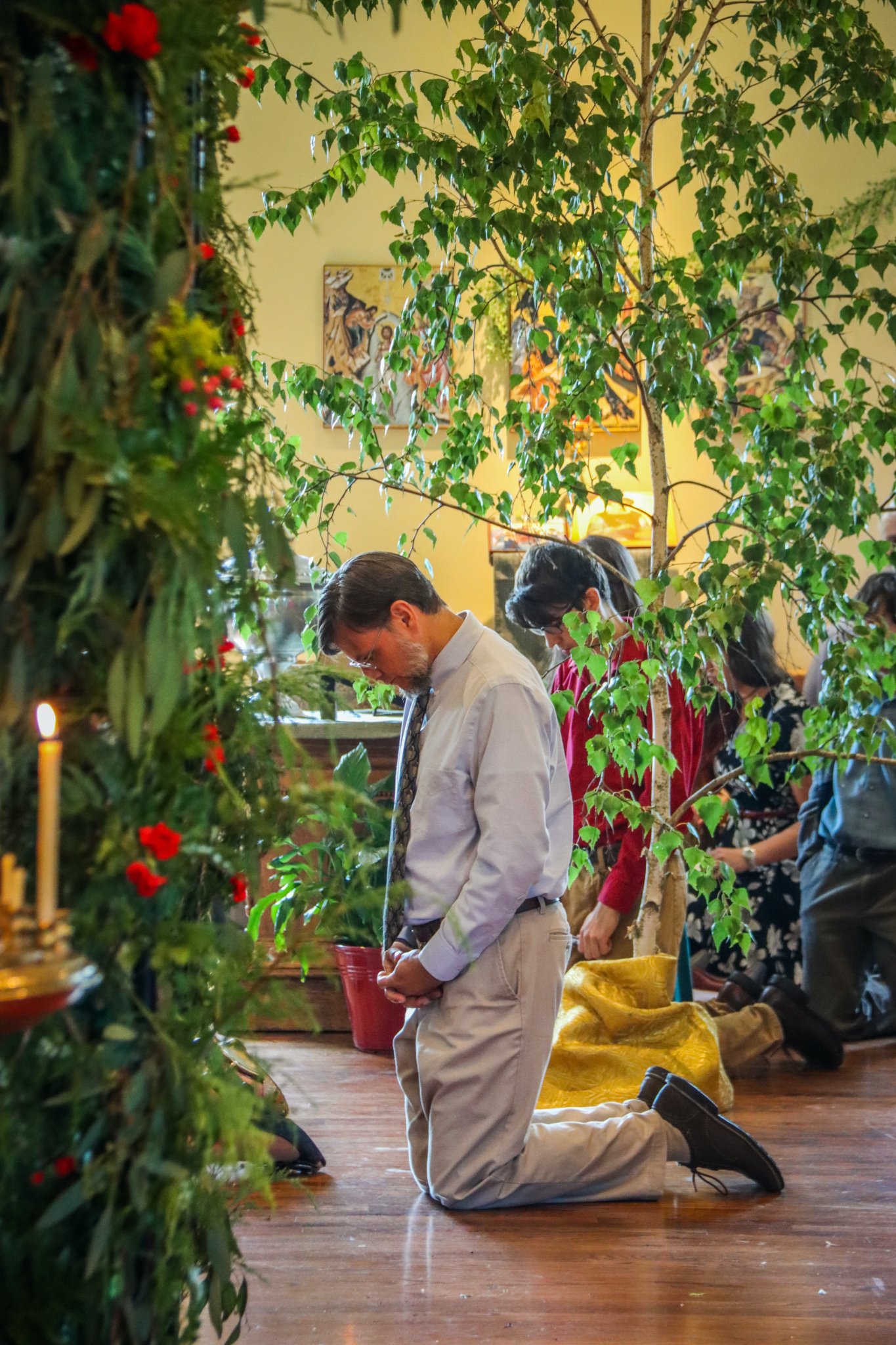 kneeling prayer