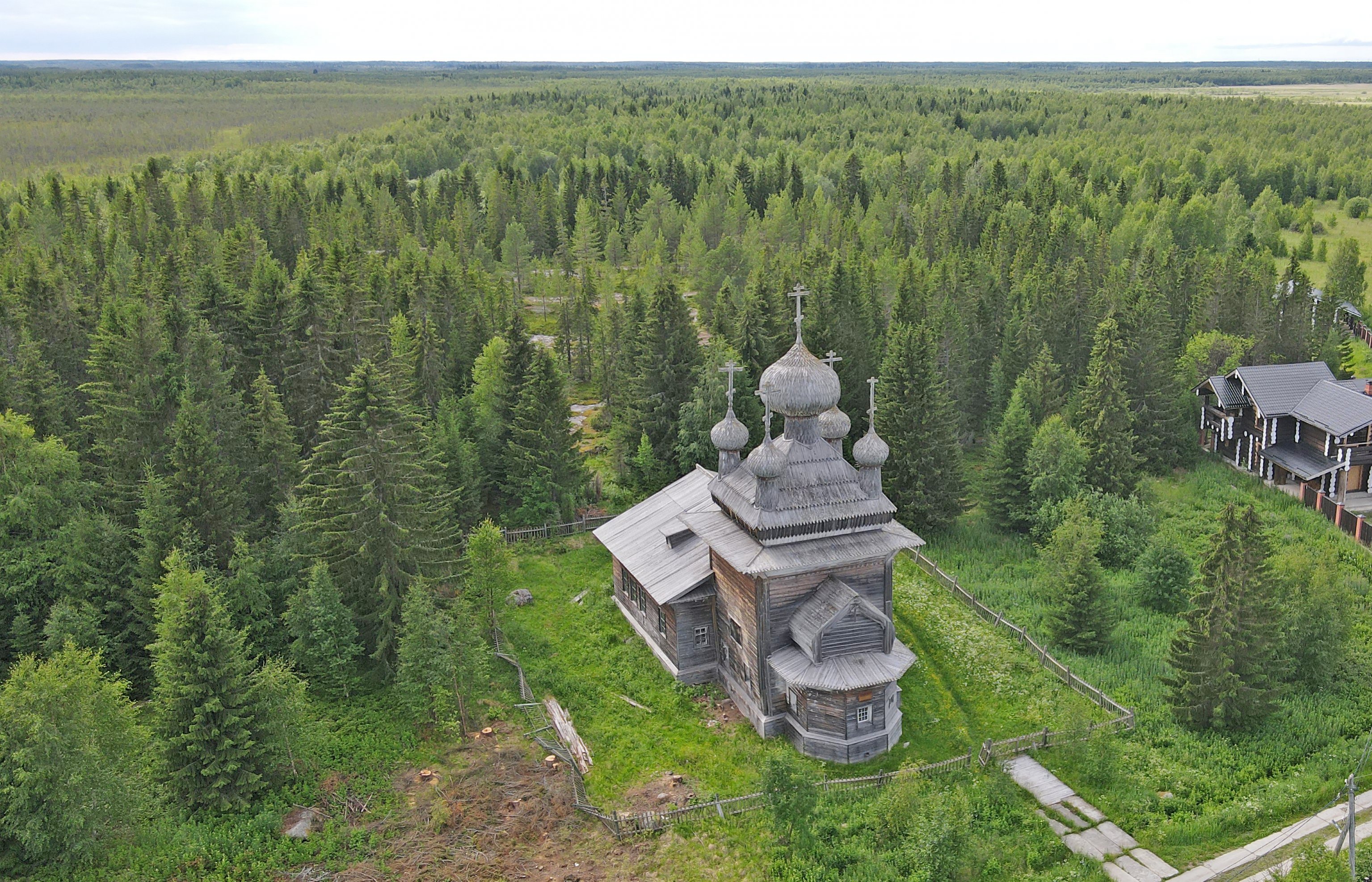 Церковь Петра и Павла, Карелия.