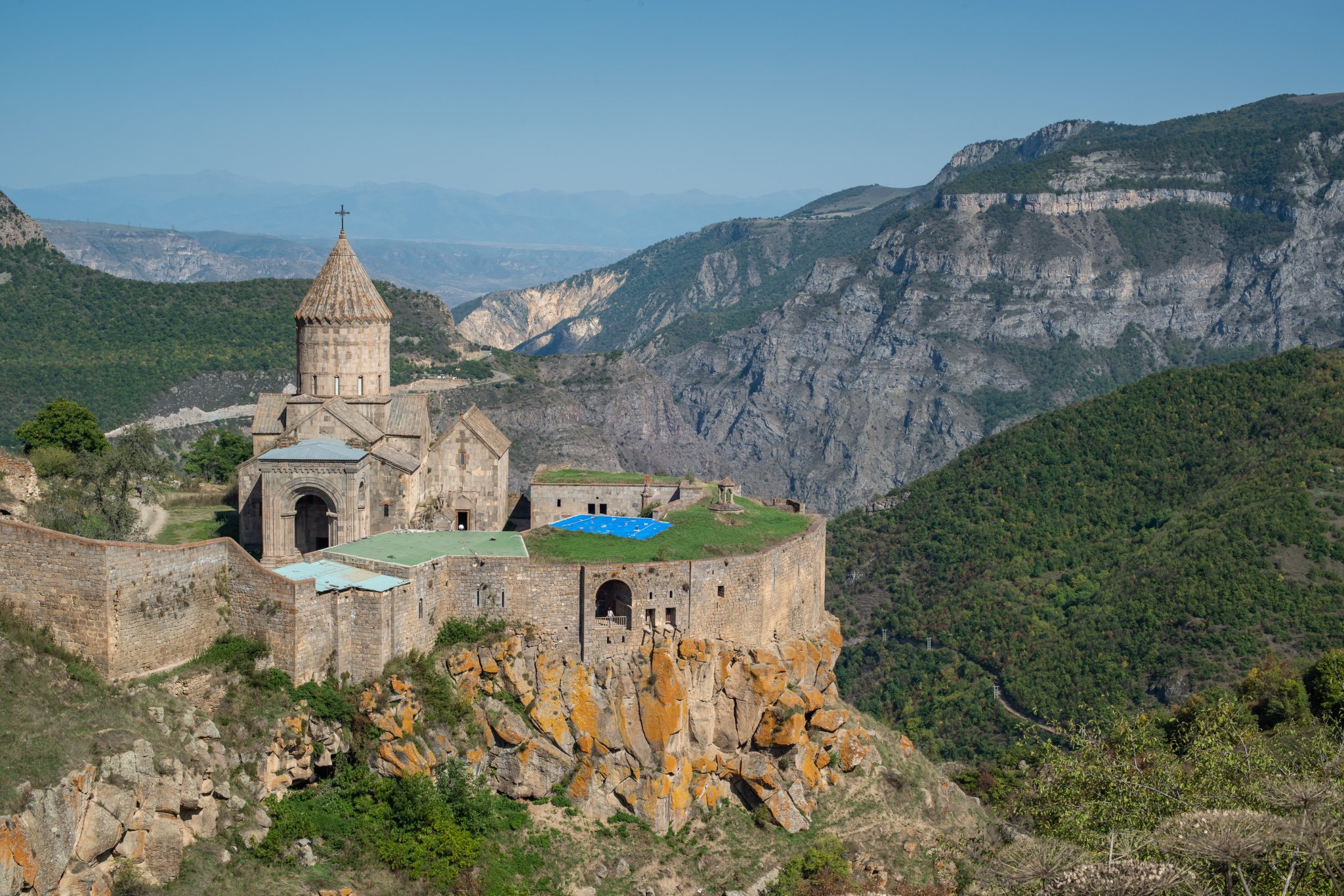The Tatev Monastery.