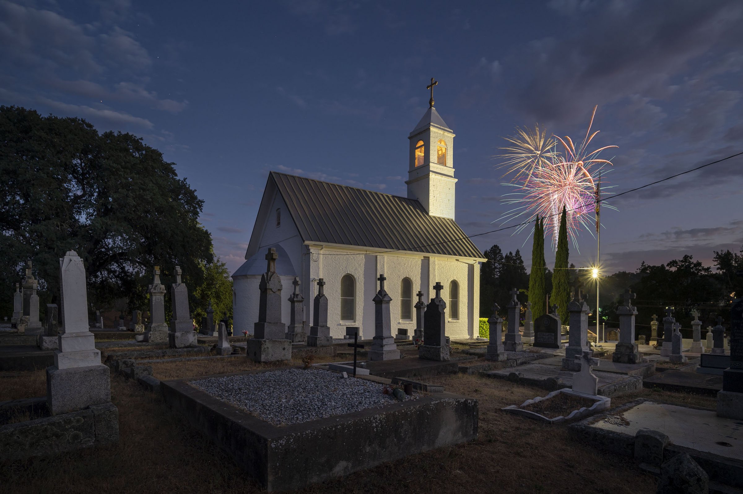 Independence Day 245, St. Sava Jackson, California