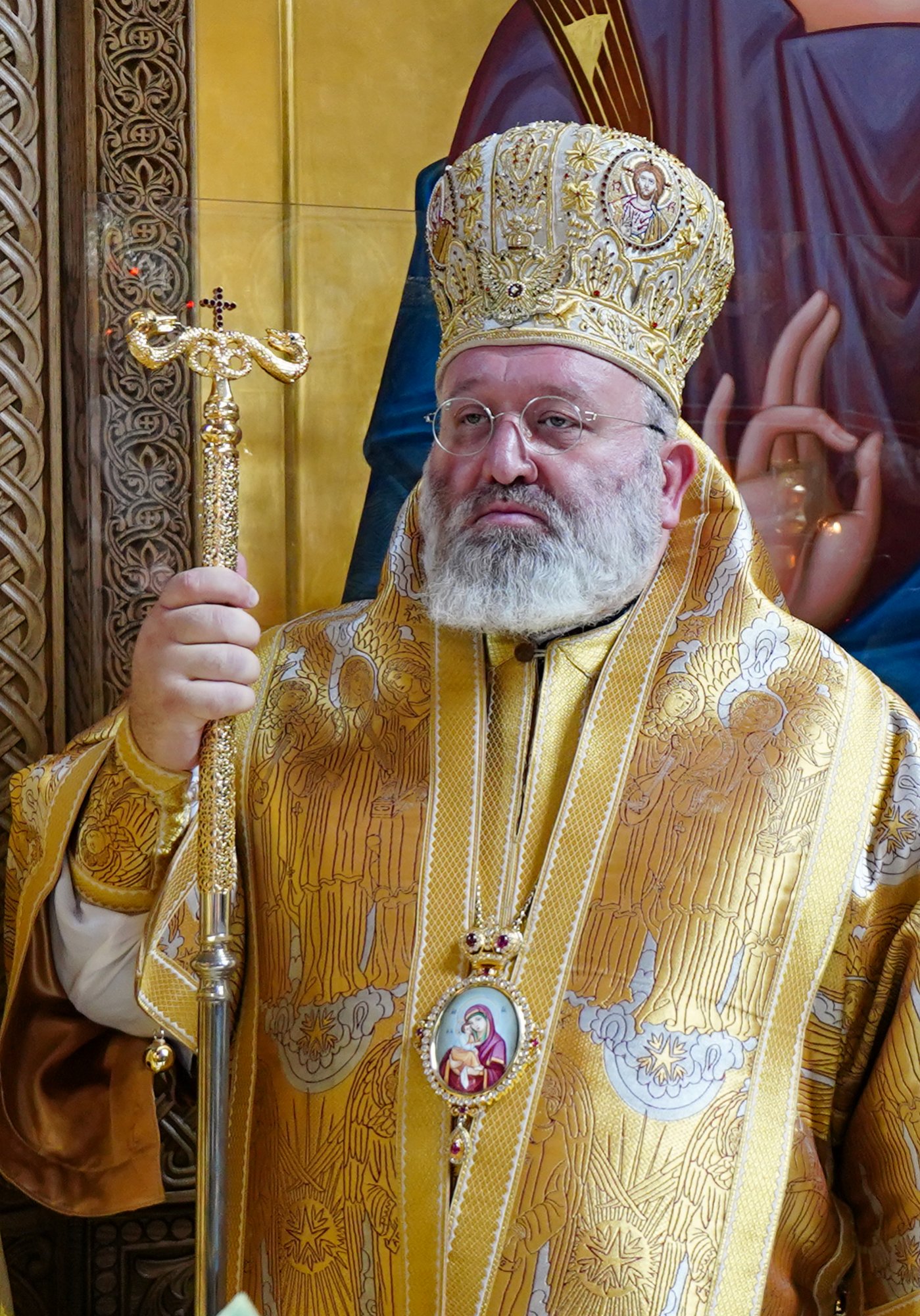 The consecration of Annunciation Cathedral of Supraśl Monastery