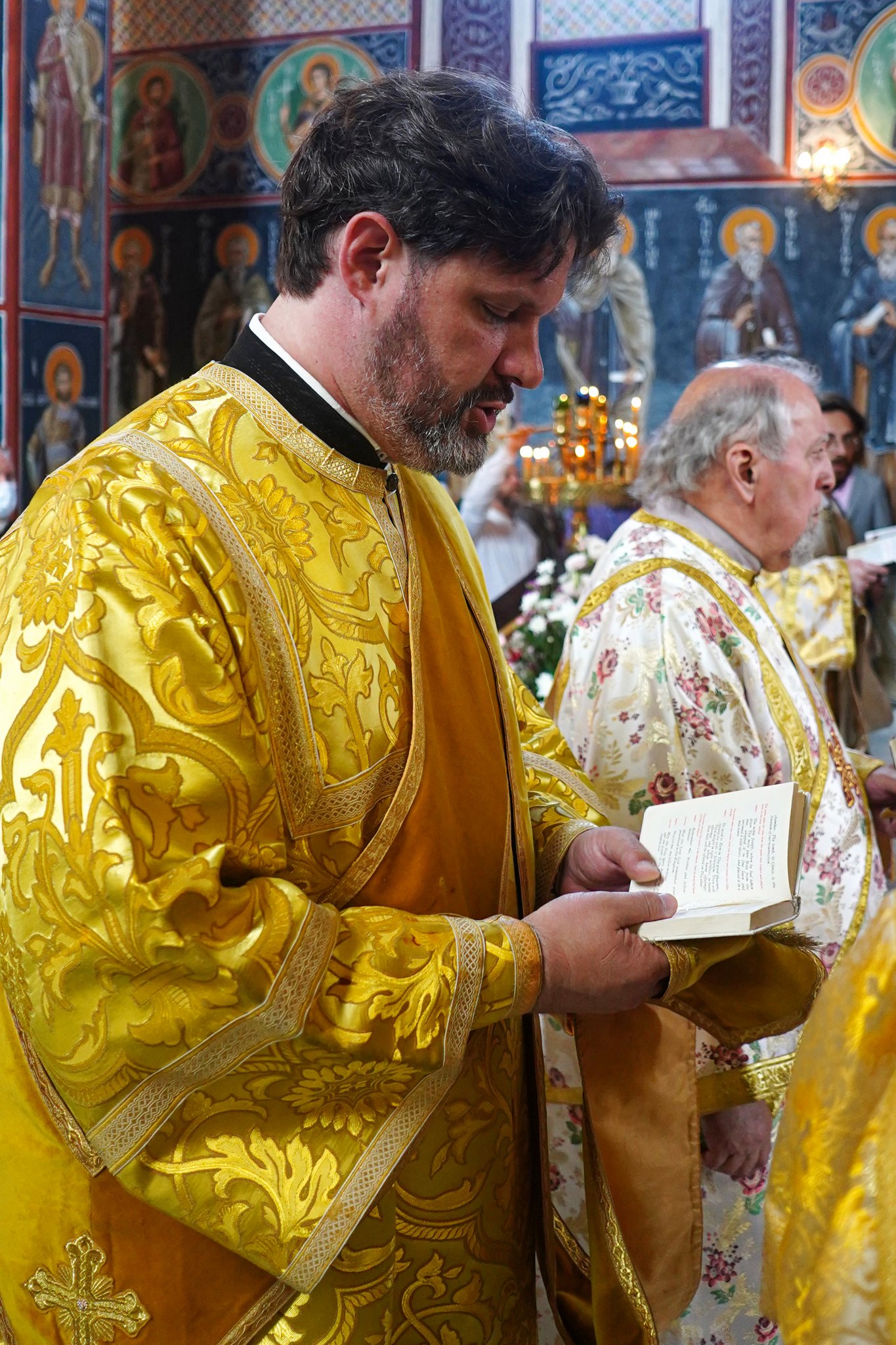 The consecration of Annunciation Cathedral of Supraśl Monastery