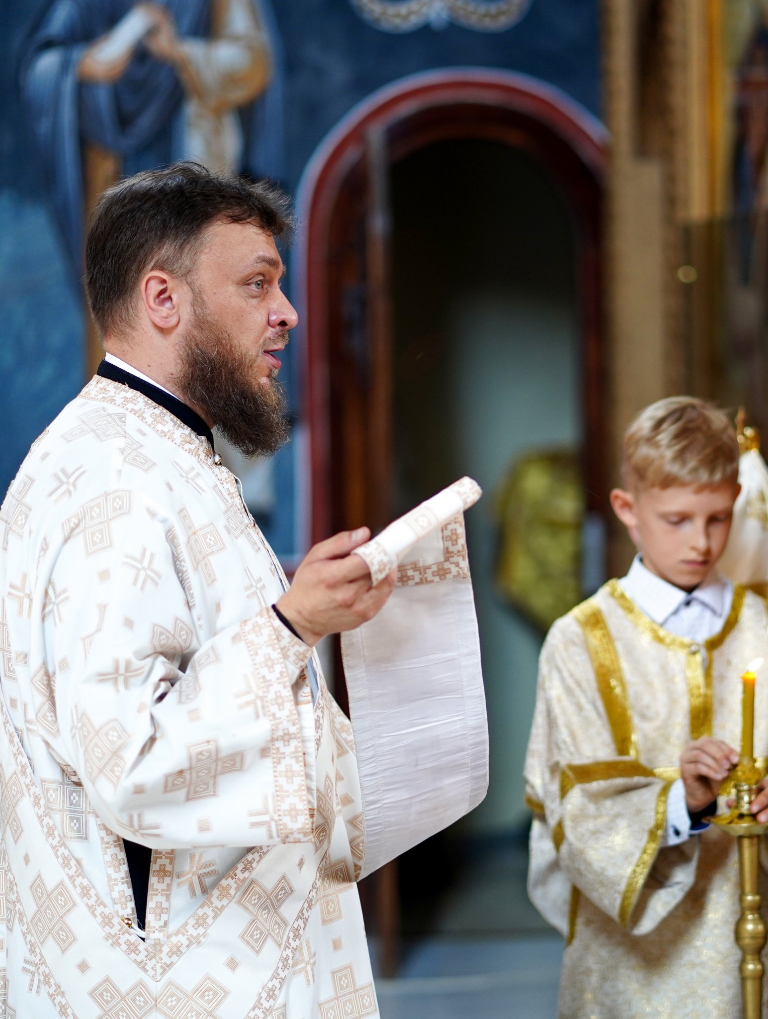 The consecration of Annunciation Cathedral of Supraśl Monastery