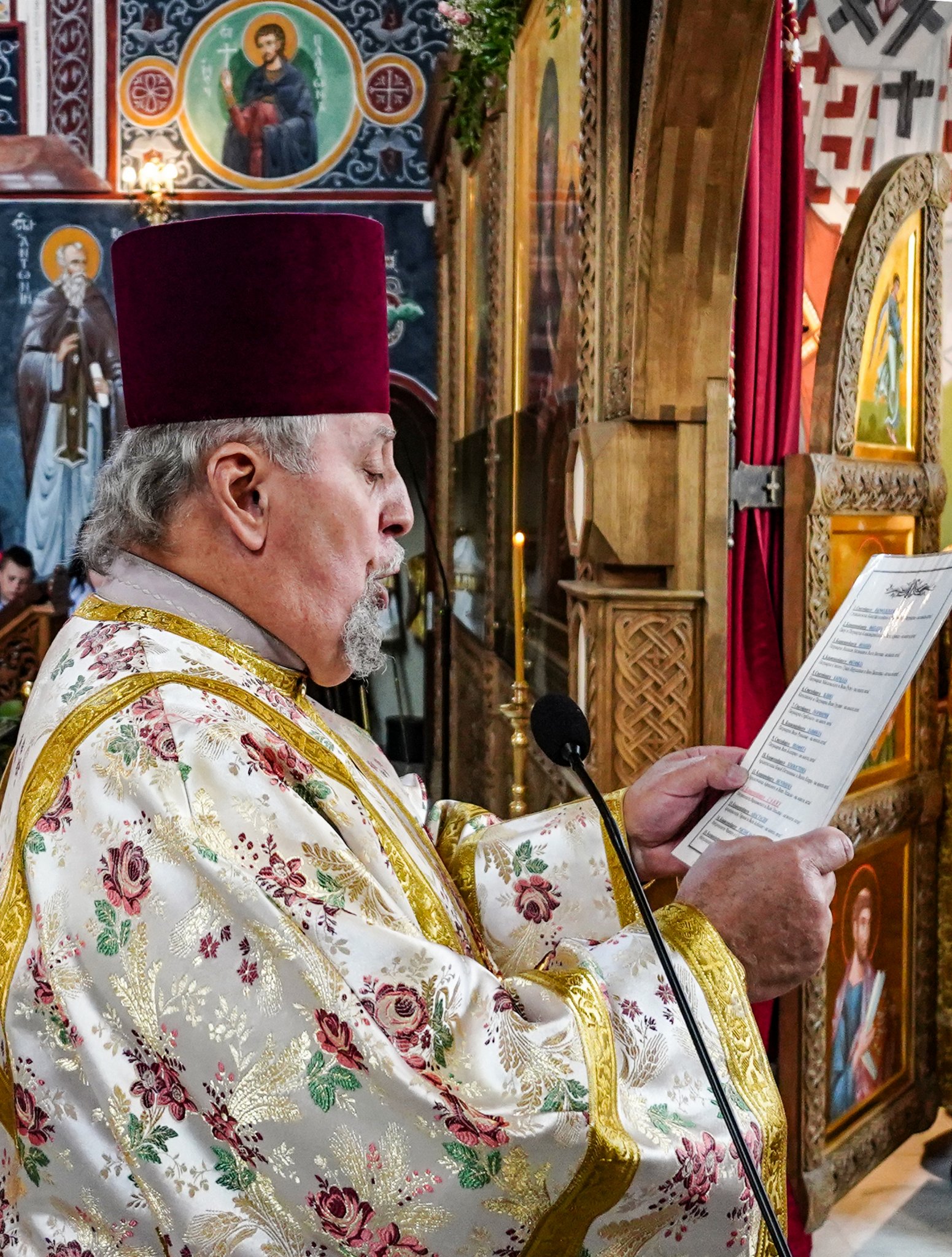 The consecration of Annunciation Cathedral of Supraśl Monastery