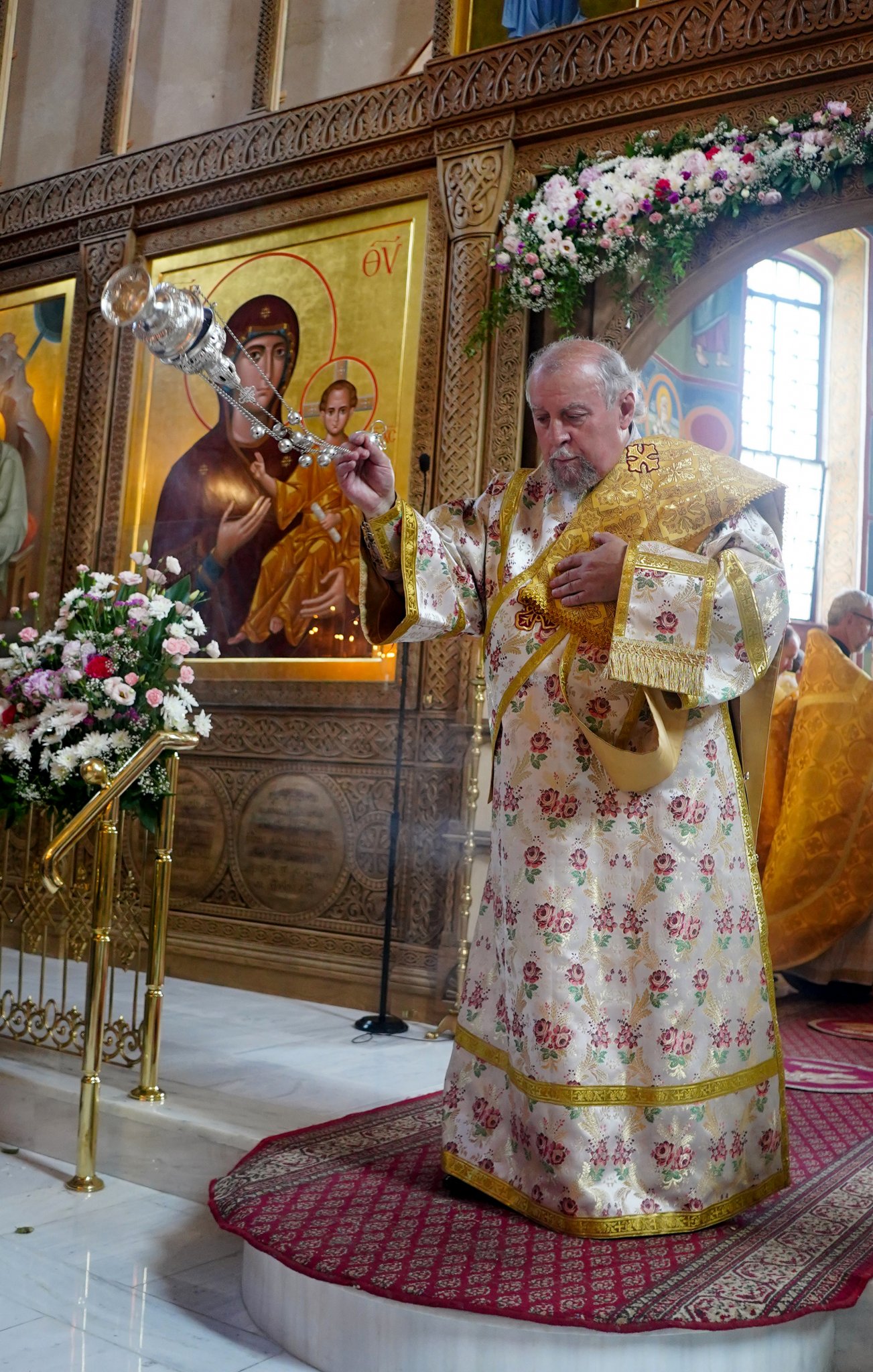 The consecration of Annunciation Cathedral of Supraśl Monastery