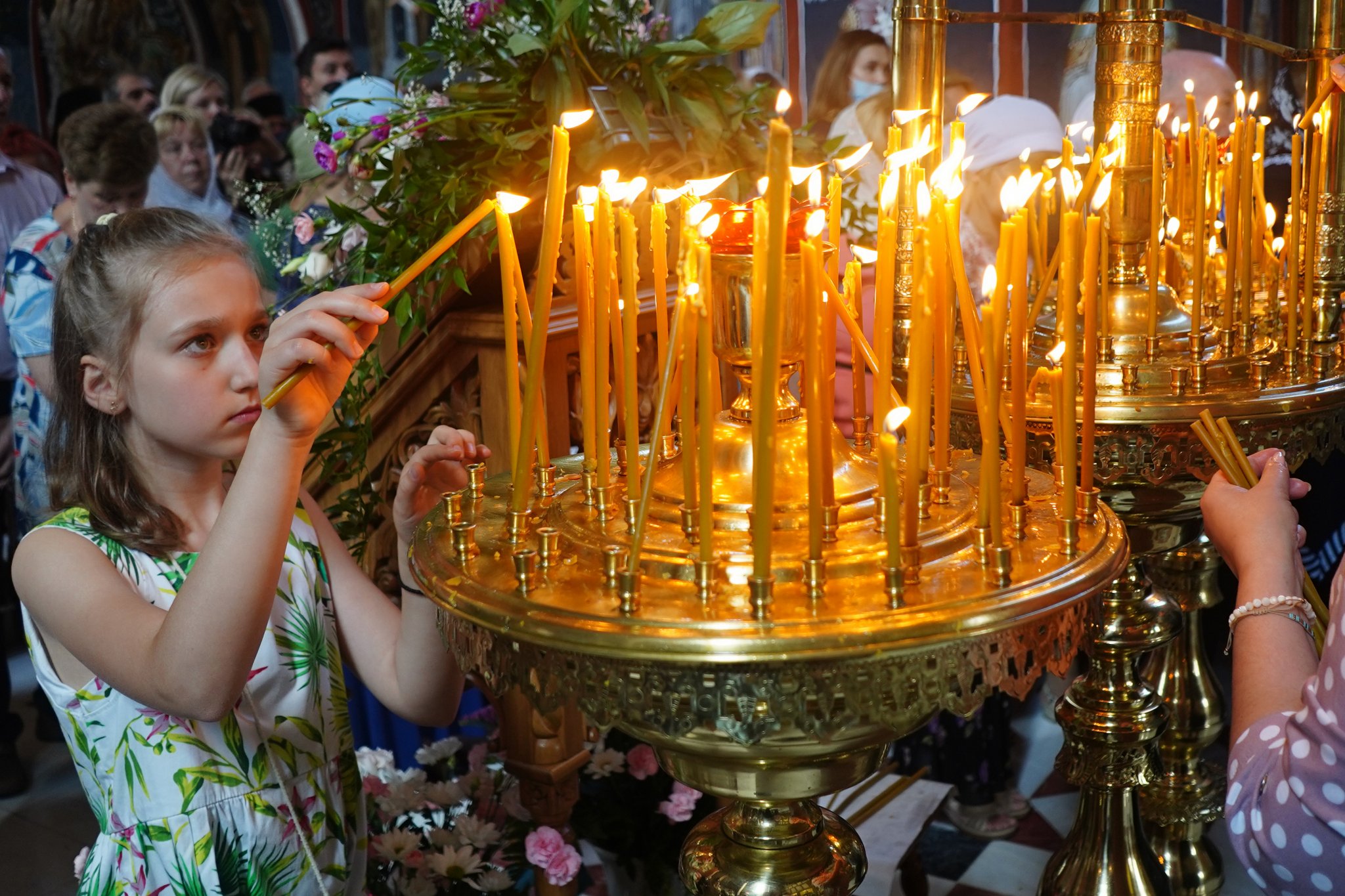 The consecration of Annunciation Cathedral of Supraśl Monastery