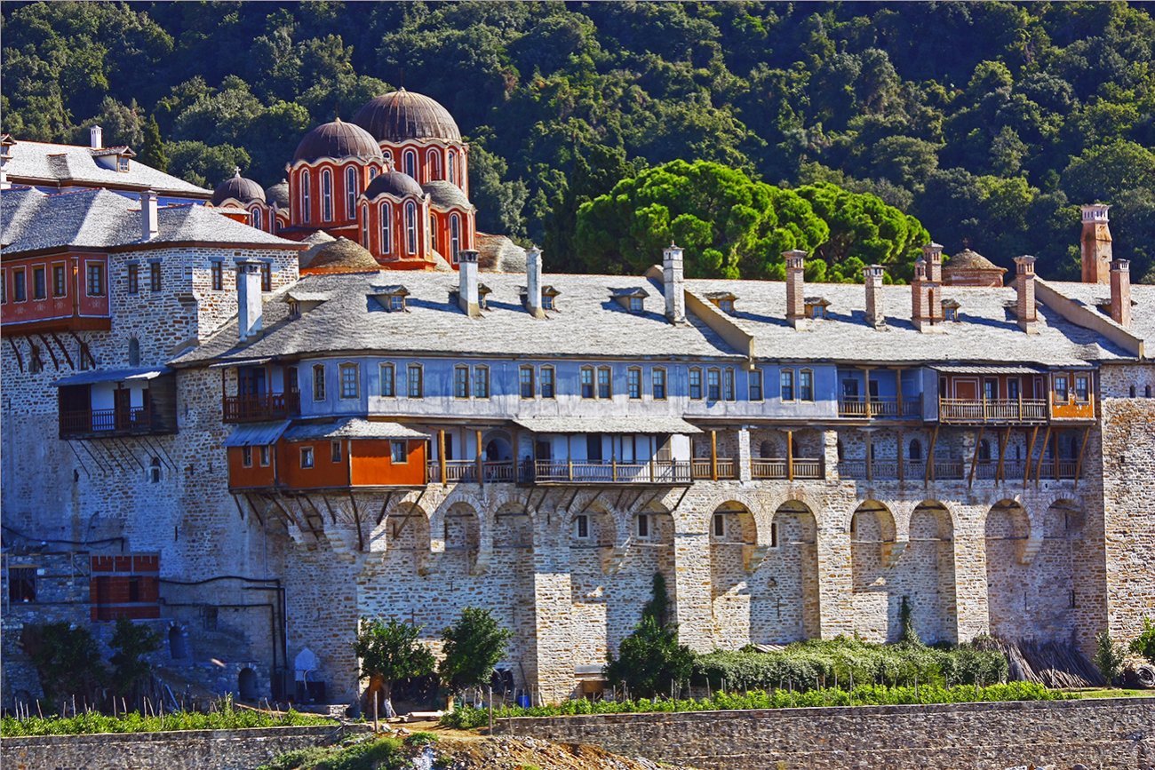 Xenophontos Monastery (Athos) - Манастир Ксенофонт (Света Гора)