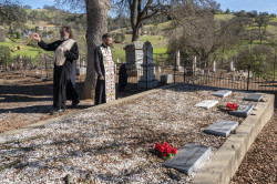Lazo 
Blessing the repose, Memorial Saturday, Amador County, California 
2021-07-07 22:25:09