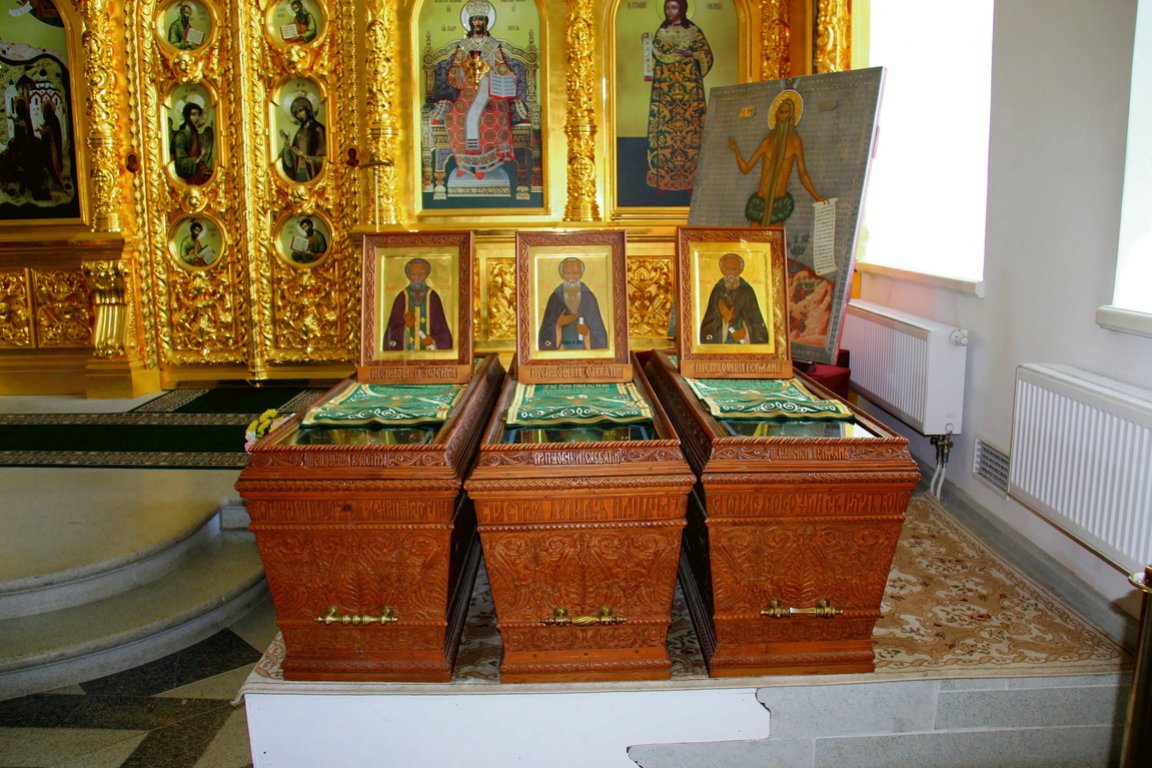 Три основателя Соловецкого монастыря.