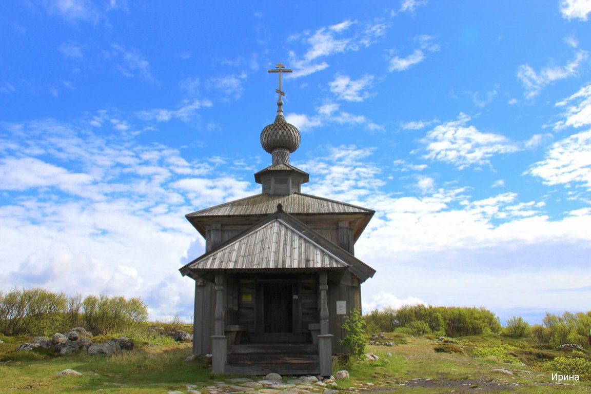 Заяцкий остров. Соловки. Церковь Андрея Первозванного.1702 г.