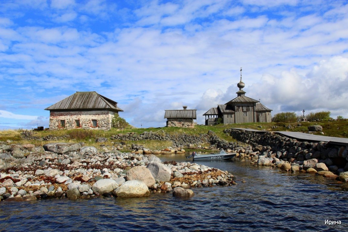 Заяцкий остров. Соловки. Церковь Андрея Первозванного.1702 г.