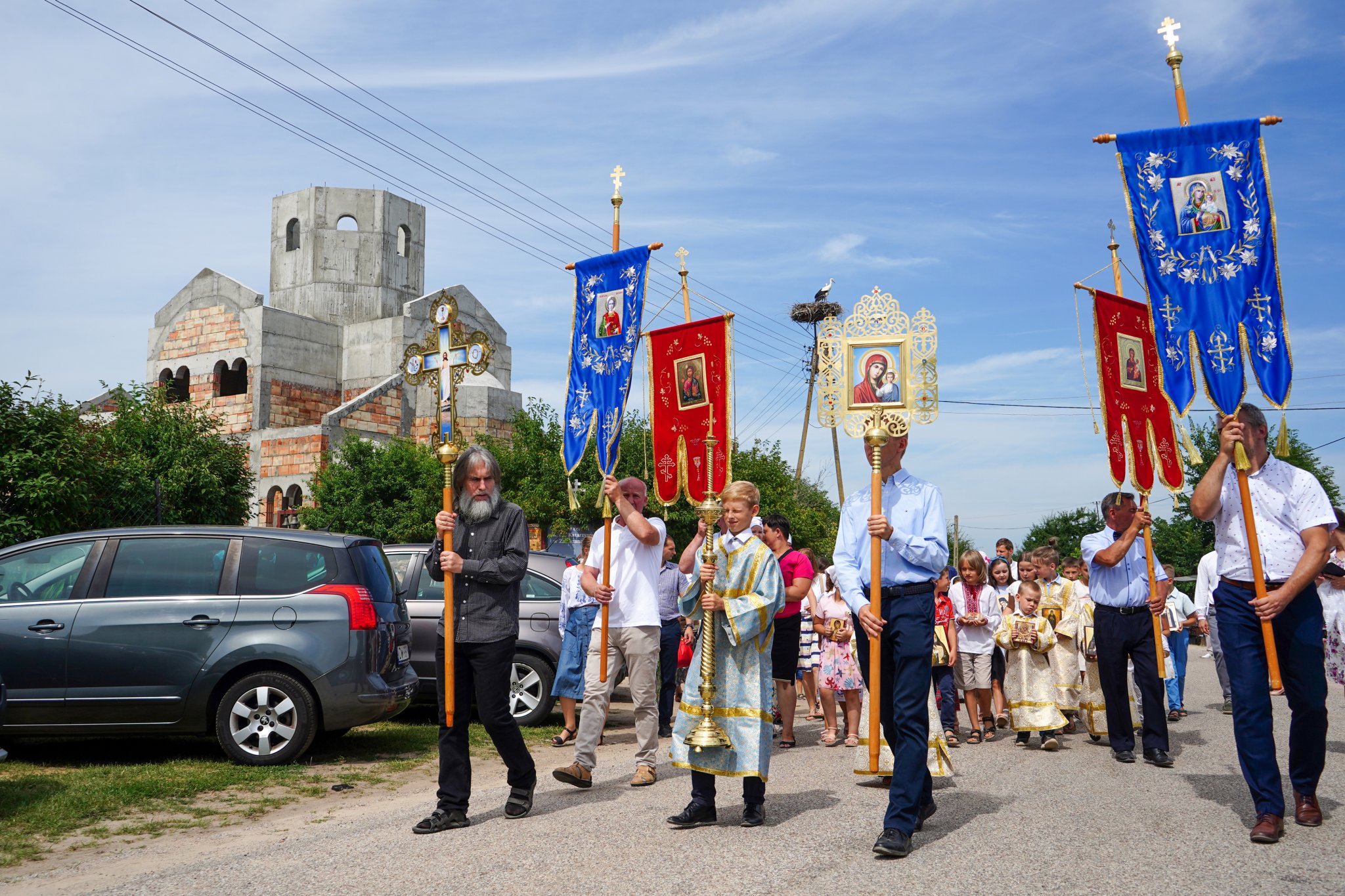 The Zaleszany Icon of the Mother of God feast in Zaleszany