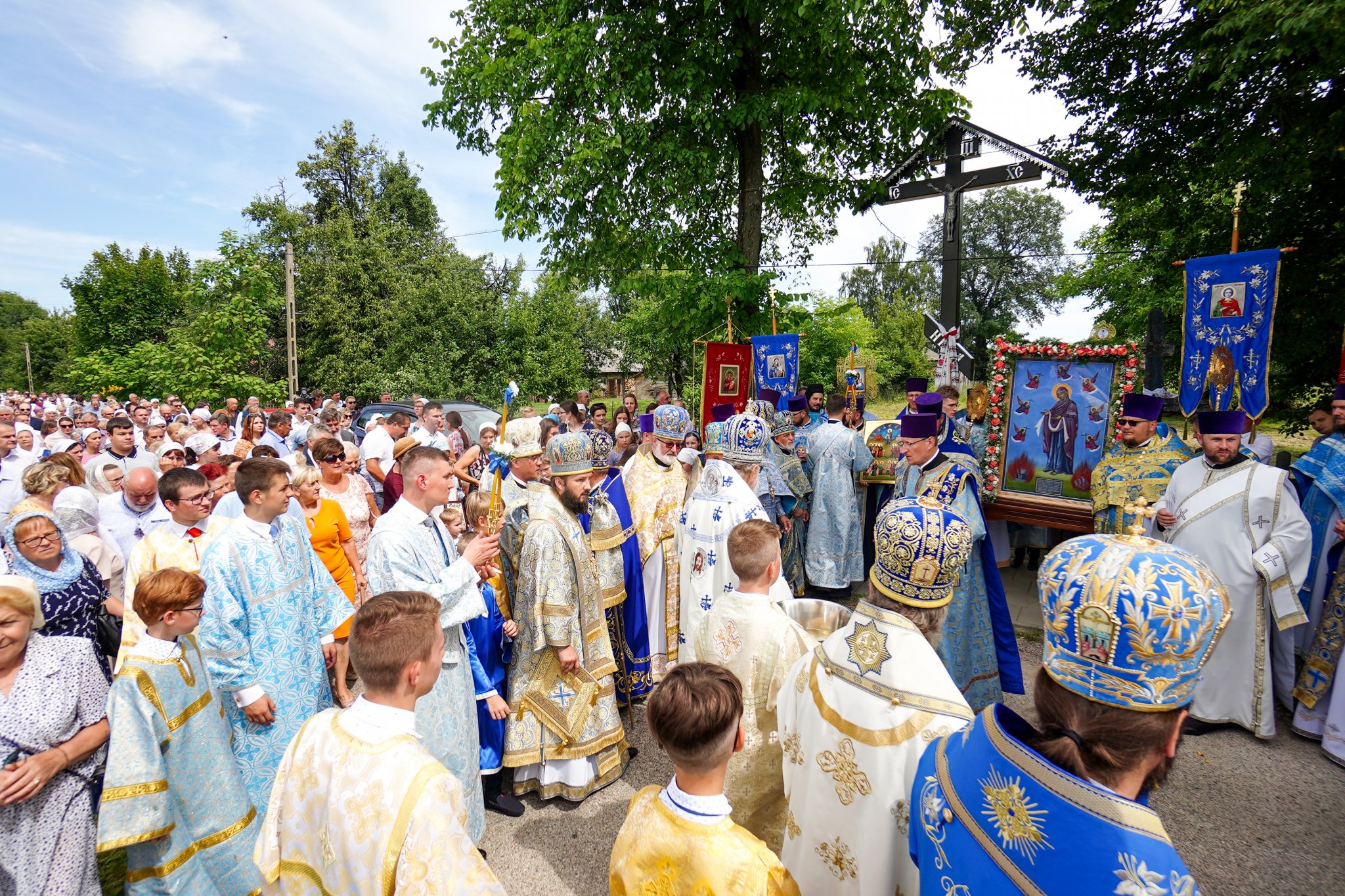 The Zaleszany Icon of the Mother of God feast in Zaleszany 