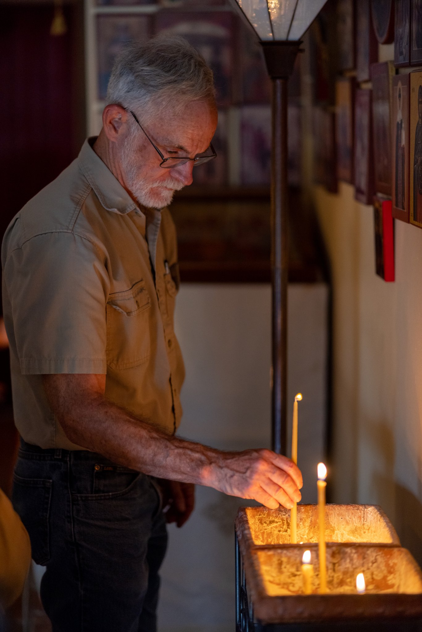 Vigil at Holy Apostles 