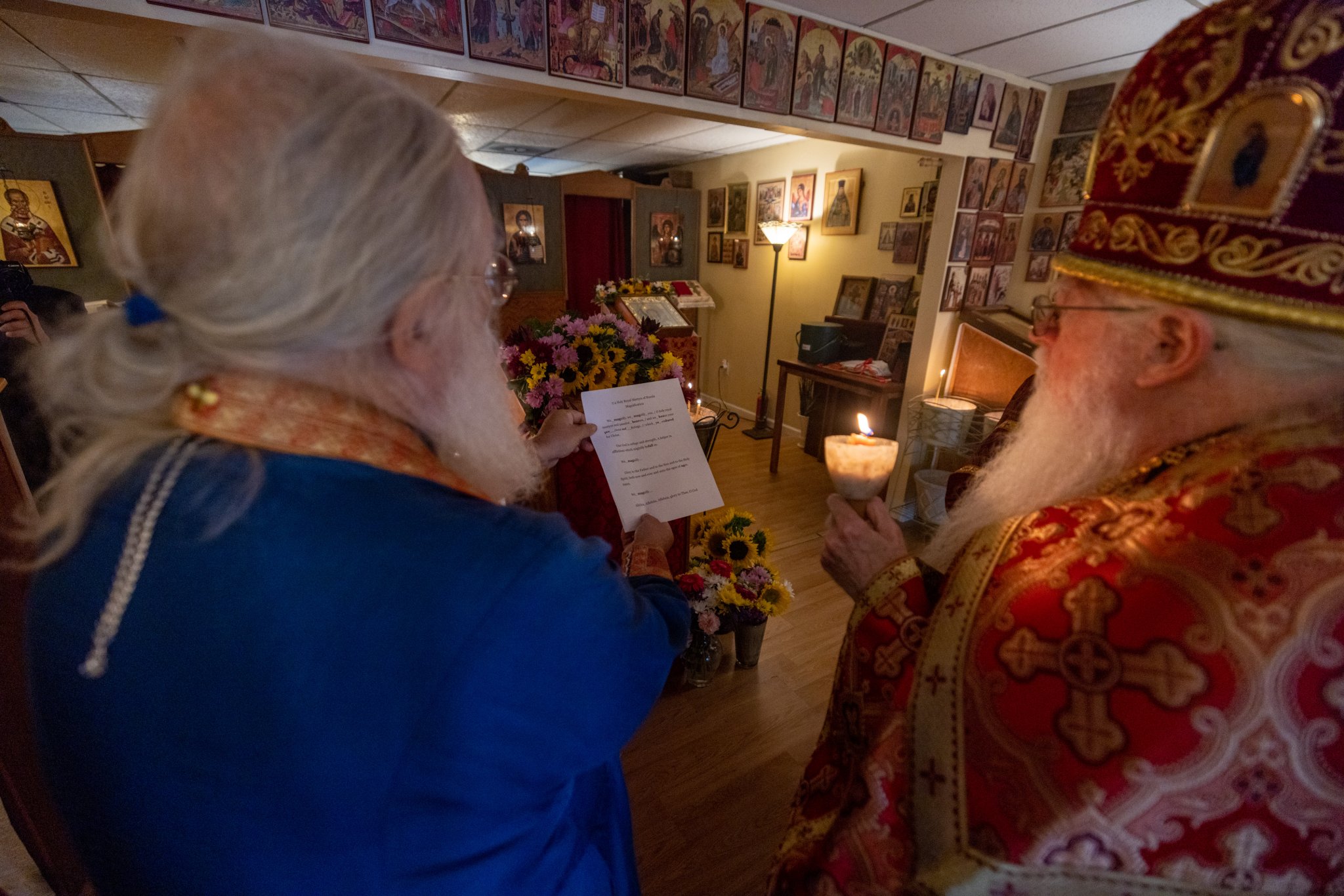 Vigil at Holy Apostles 