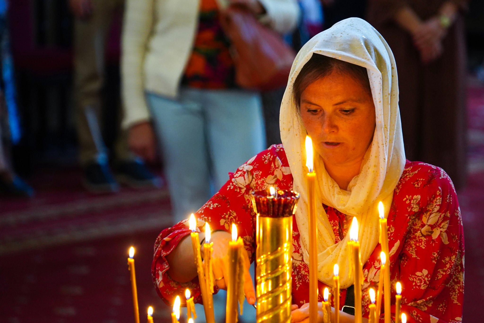 Patronal feast in St. Mary Magdalene Cathedral in Warsaw - the all-night vigil