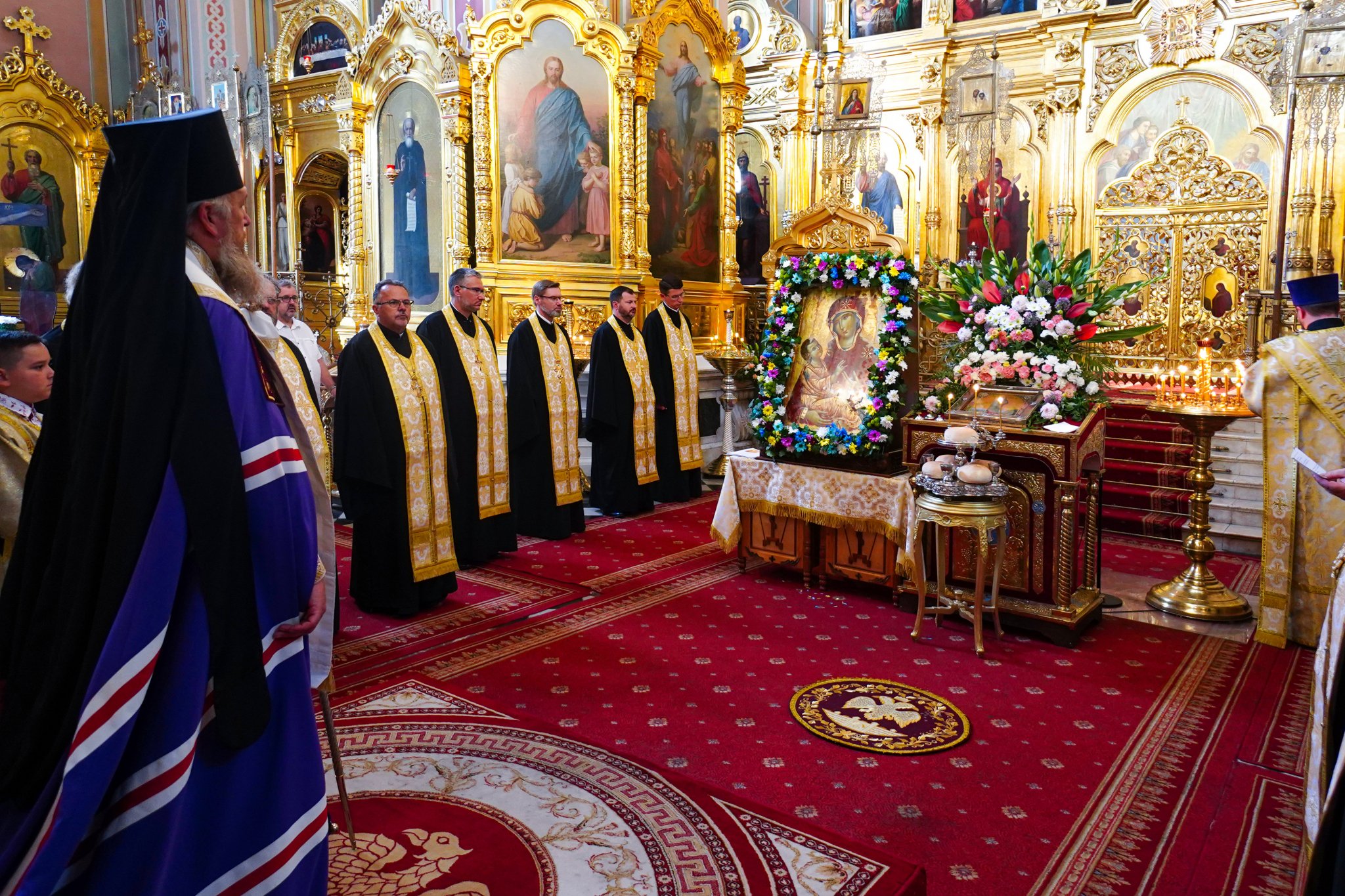 Patronal feast in St. Mary Magdalene Cathedral in Warsaw - the all-night vigil