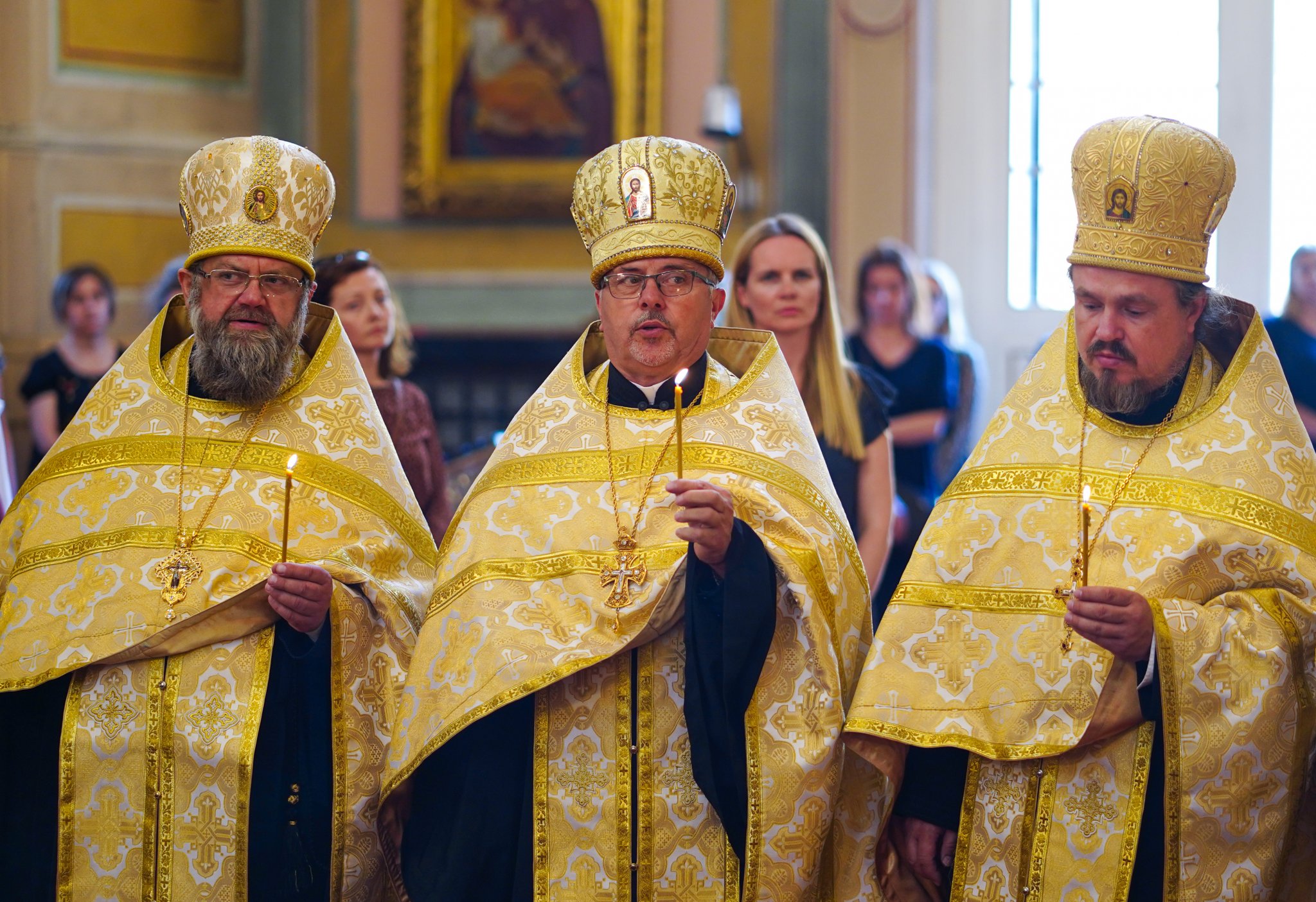 Patronal feast in St. Mary Magdalene Cathedral in Warsaw - the all-night vigil