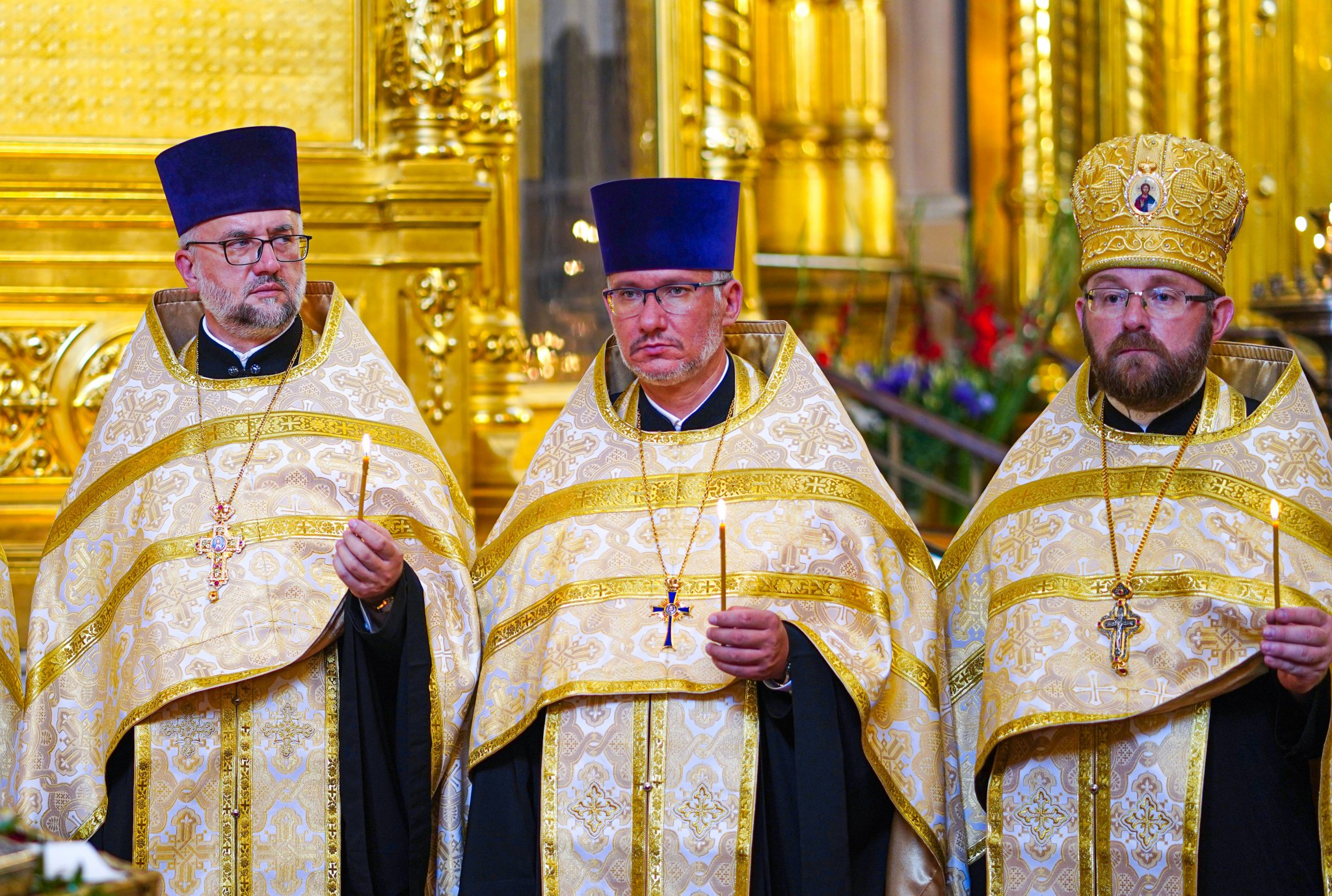 Patronal feast in St. Mary Magdalene Cathedral in Warsaw - the all-night vigil