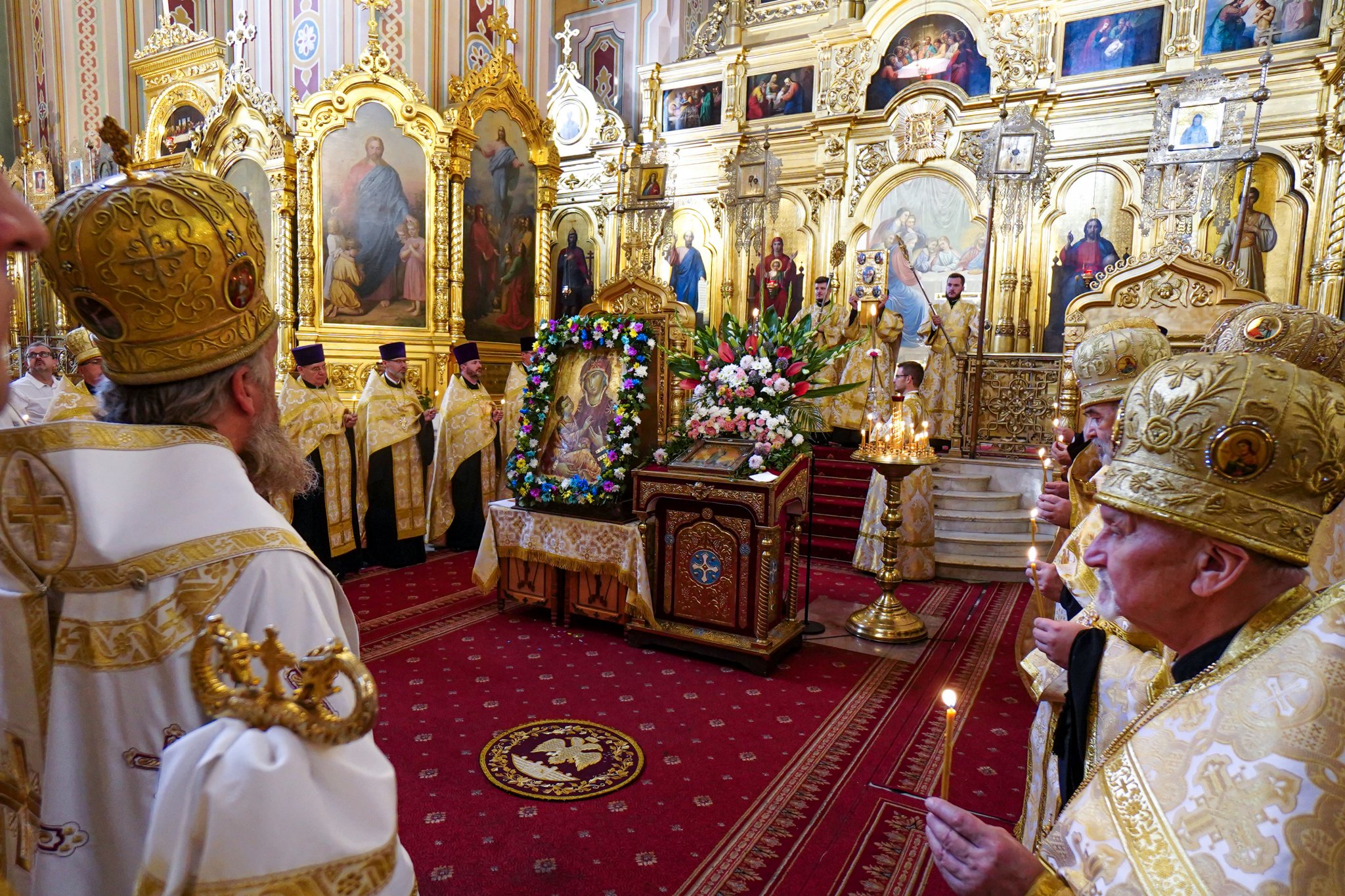 Patronal feast in St. Mary Magdalene Cathedral in Warsaw - the all-night vigil