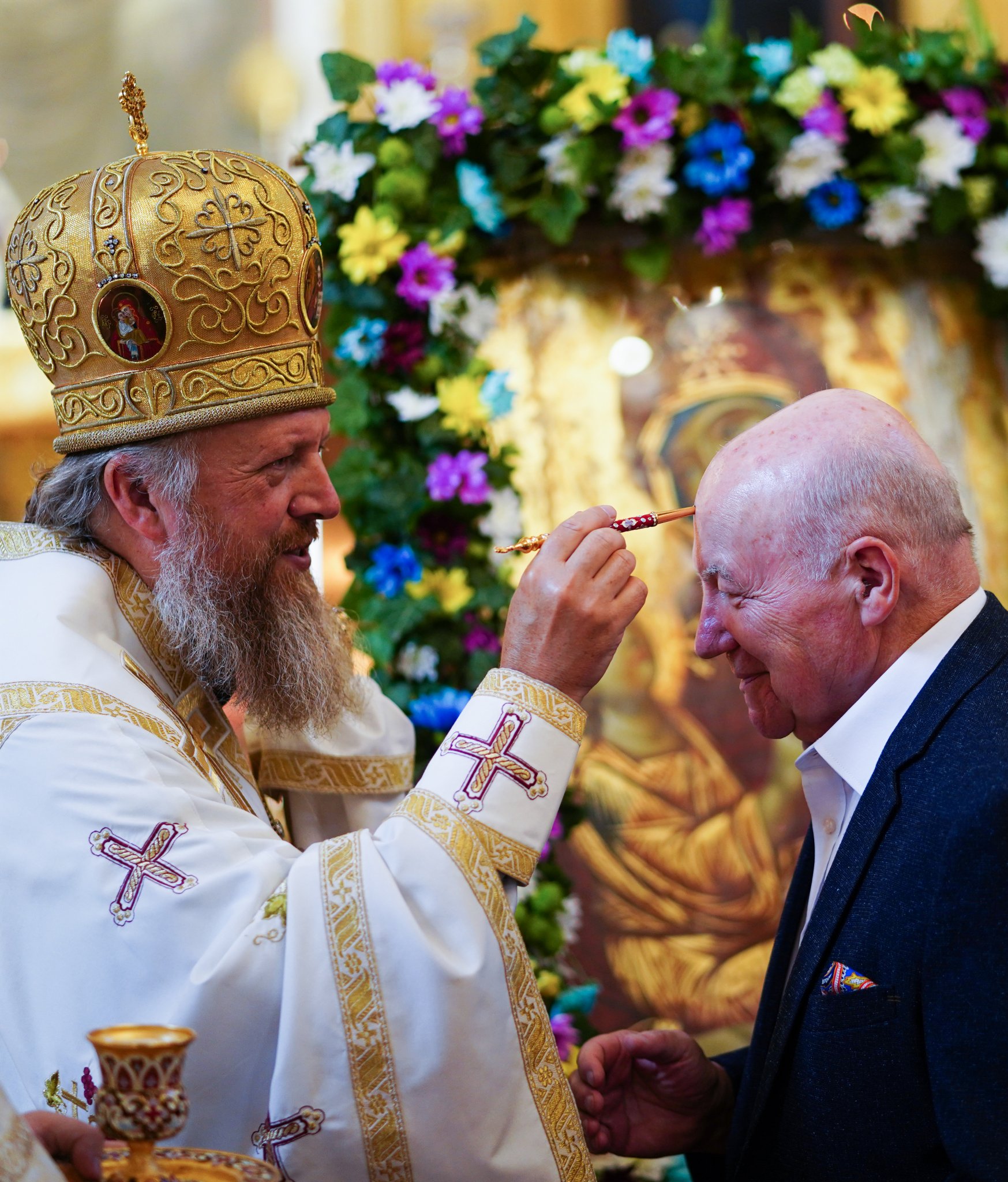 Patronal feast in St. Mary Magdalene Cathedral in Warsaw - the all-night vigil