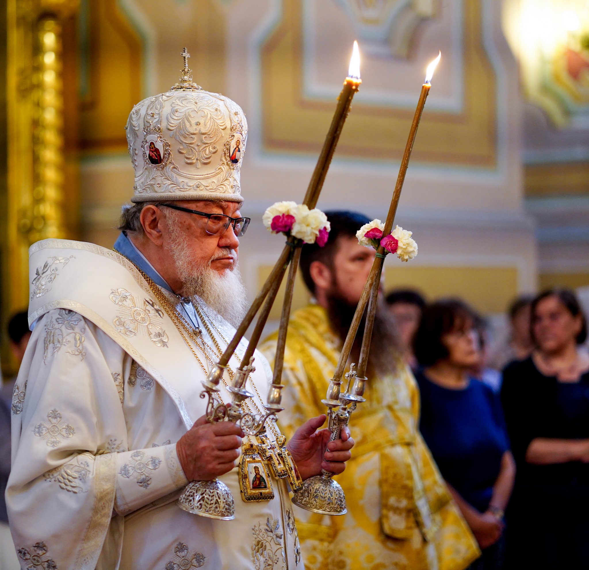 Divine Liturgy of the patronal feast in St. Mary Magdalene Cathedral in Warsaw