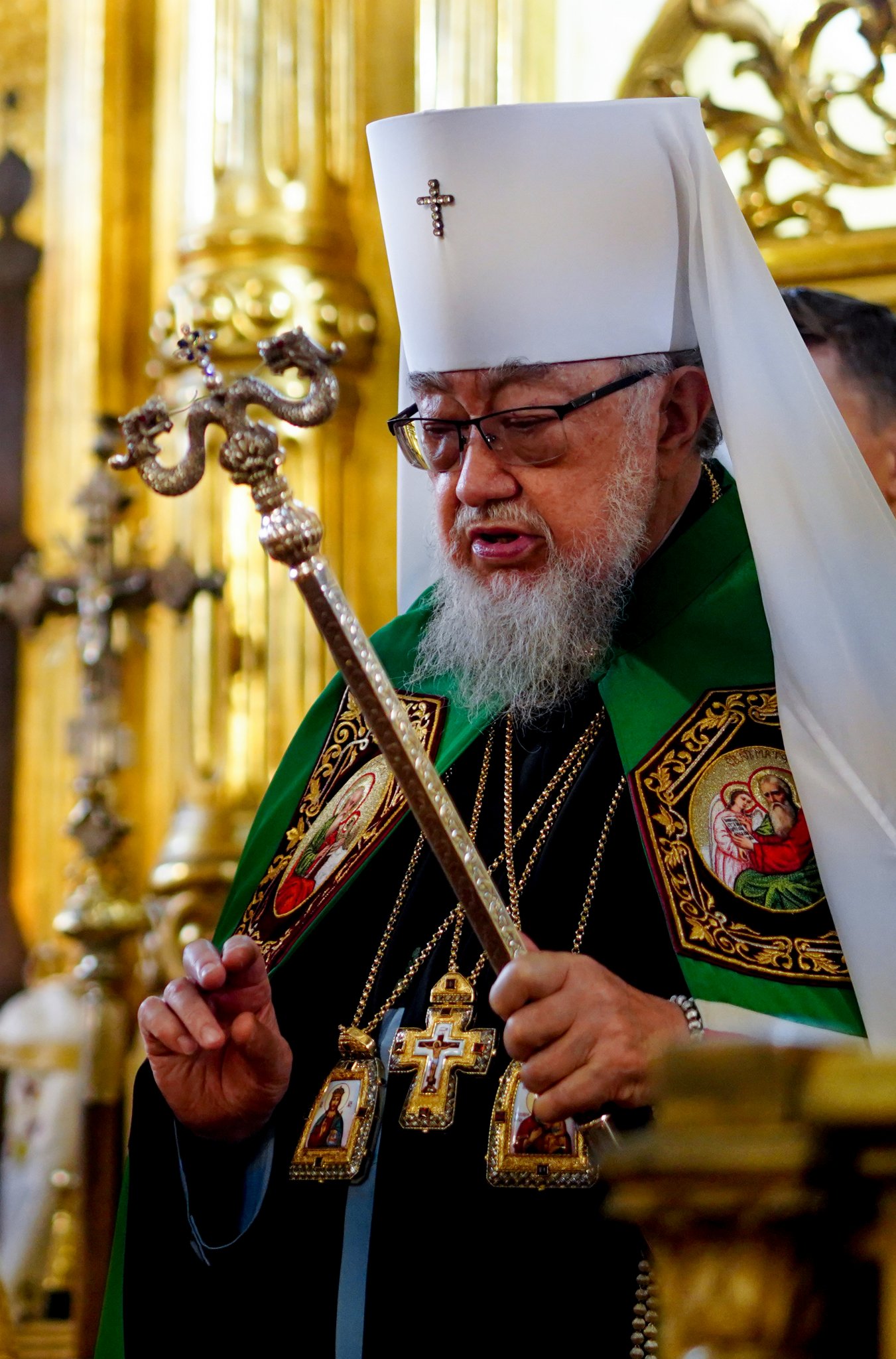Divine Liturgy of the patronal feast in St. Mary Magdalene Cathedral in Warsaw