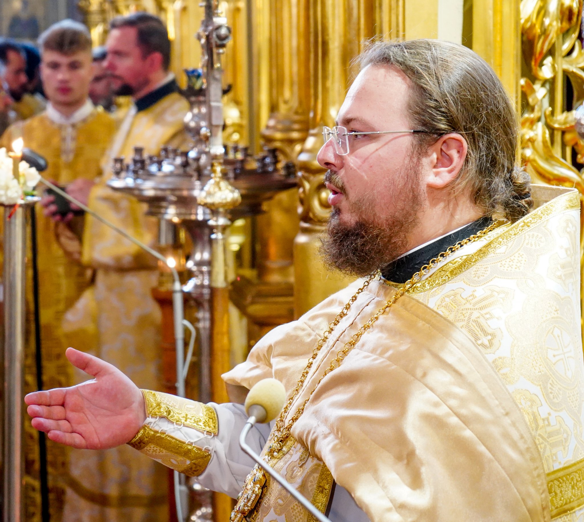 Divine Liturgy of the patronal feast in St. Mary Magdalene Cathedral in Warsaw