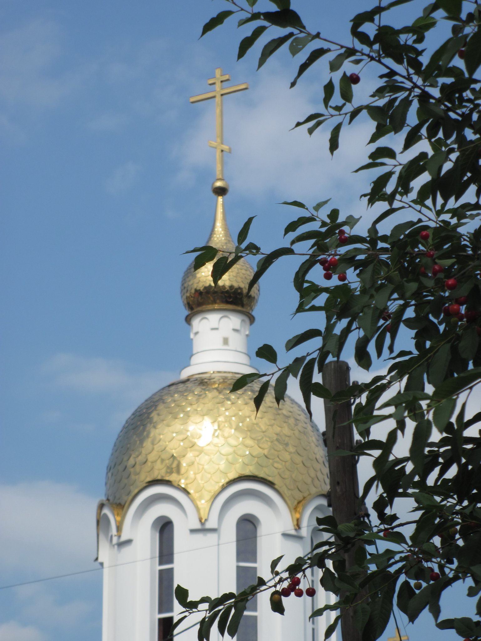 Царква іконы Божай Маці Скорапаслушніца. Гомель. Мкрн. Сельмашаўскі.