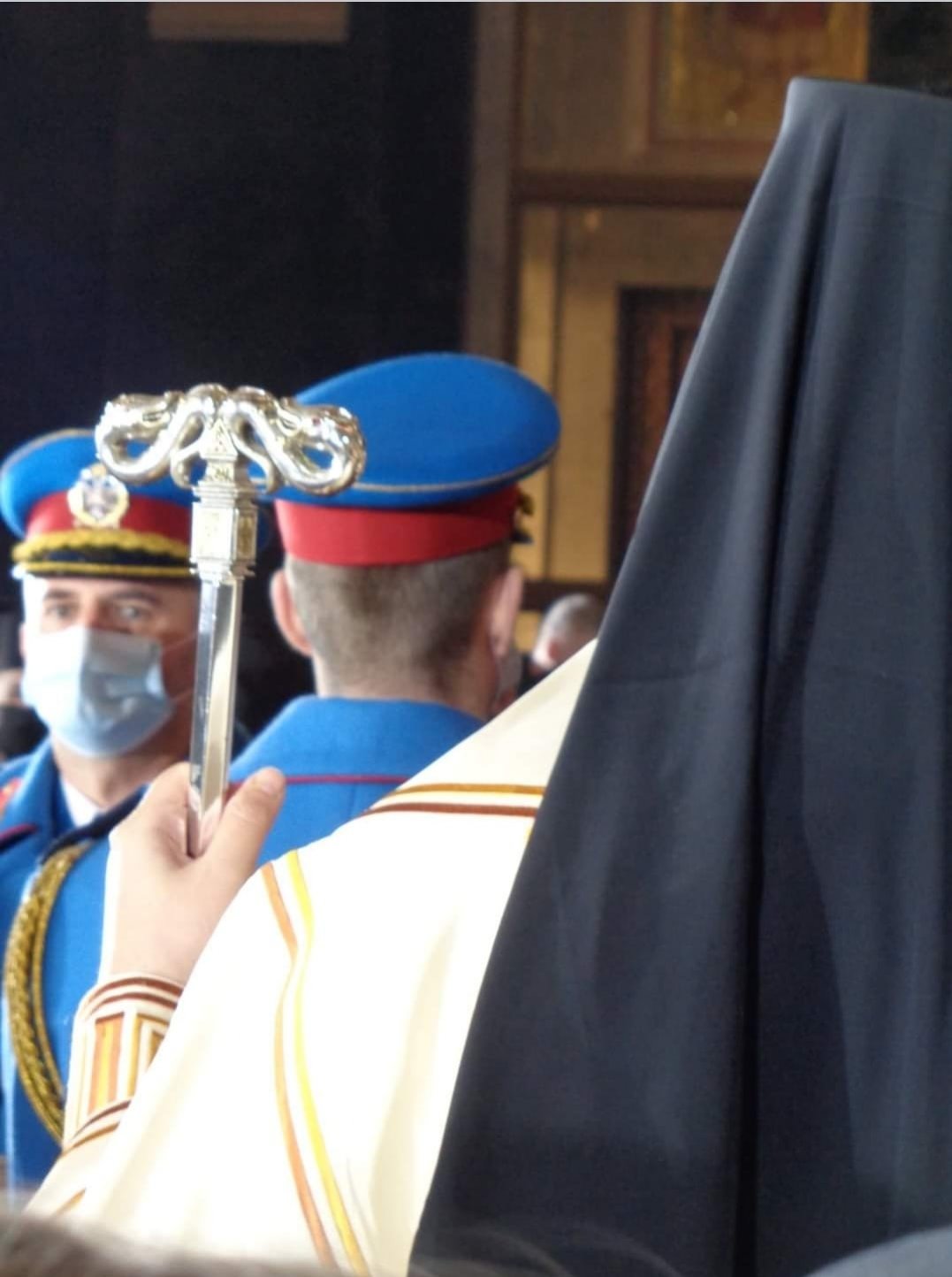 На сахрани патријарха Иринеја