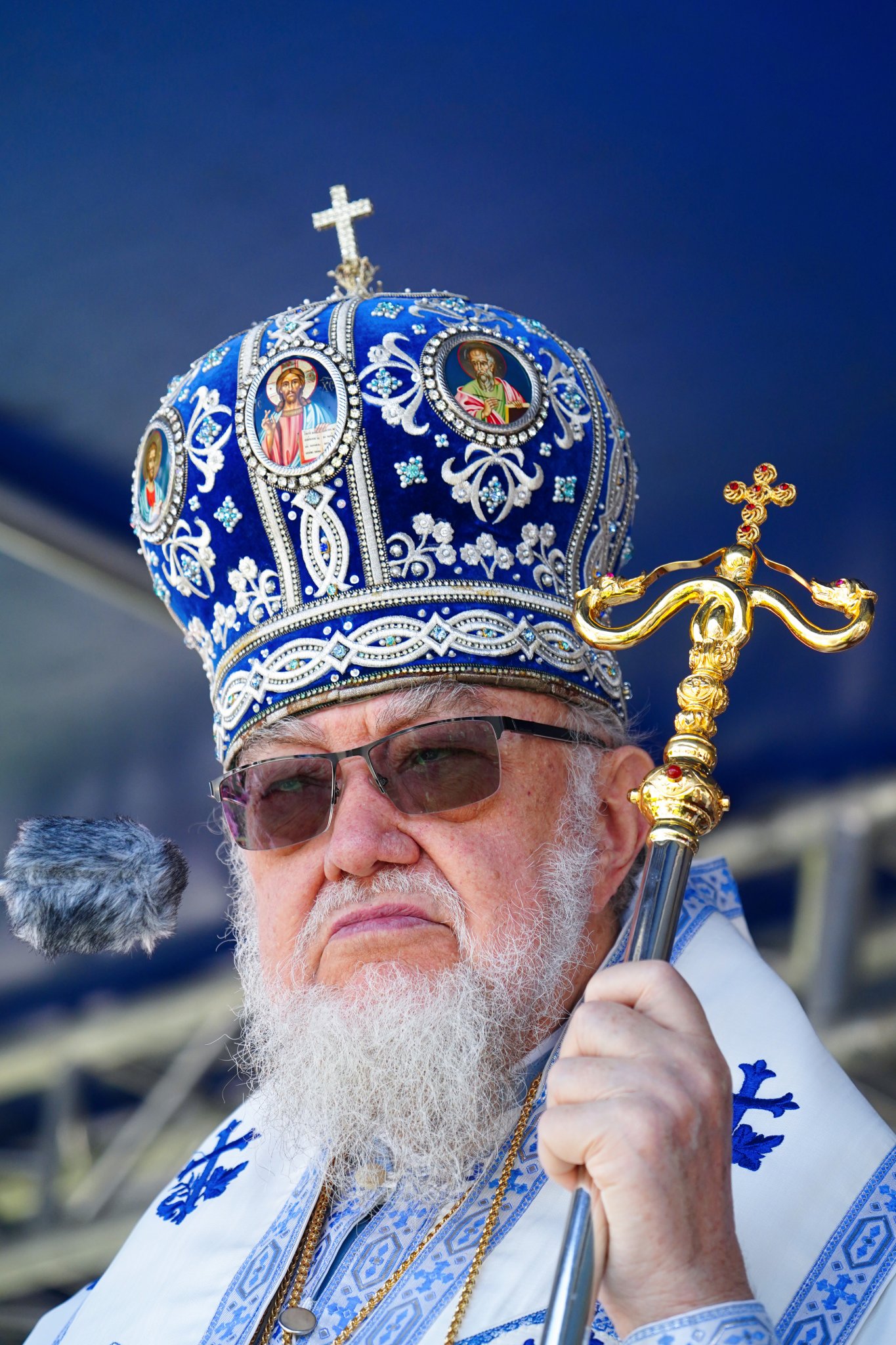 The Divine Liturgy in Supraśl Monastery in Suprasl Icon of the Mother of God feast 
