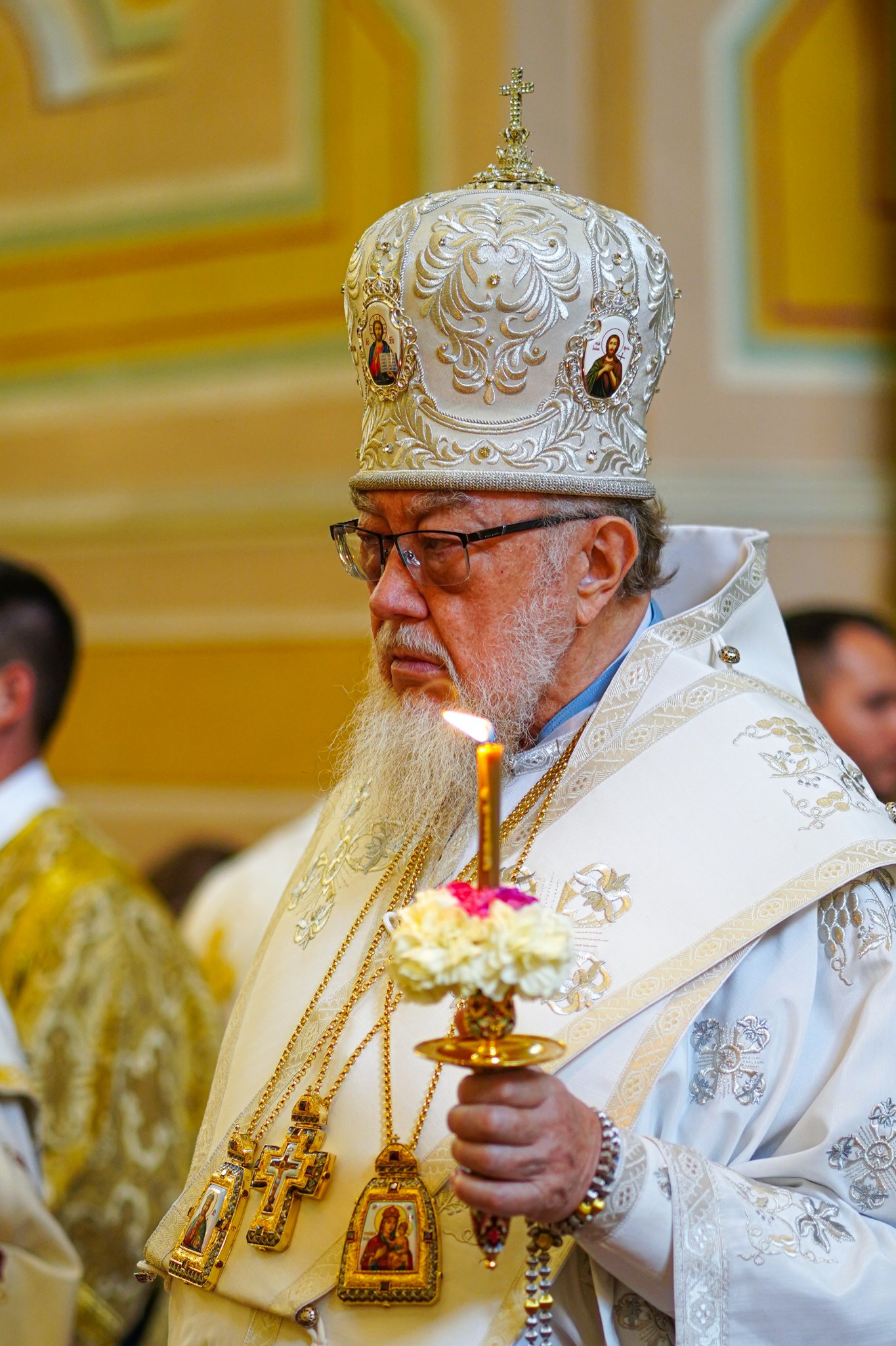 Patronal feast in St. Mary Magdalene Cathedral in Warsaw - the all-night vigil 