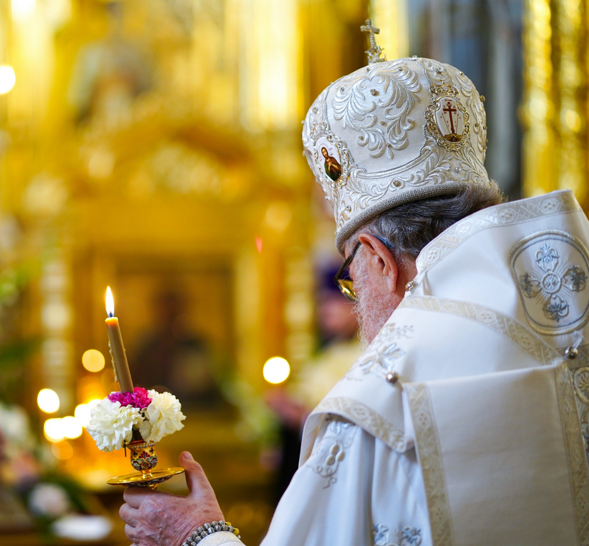 Patronal feast in St. Mary Magdalene Cathedral in Warsaw - the all-night vigil 