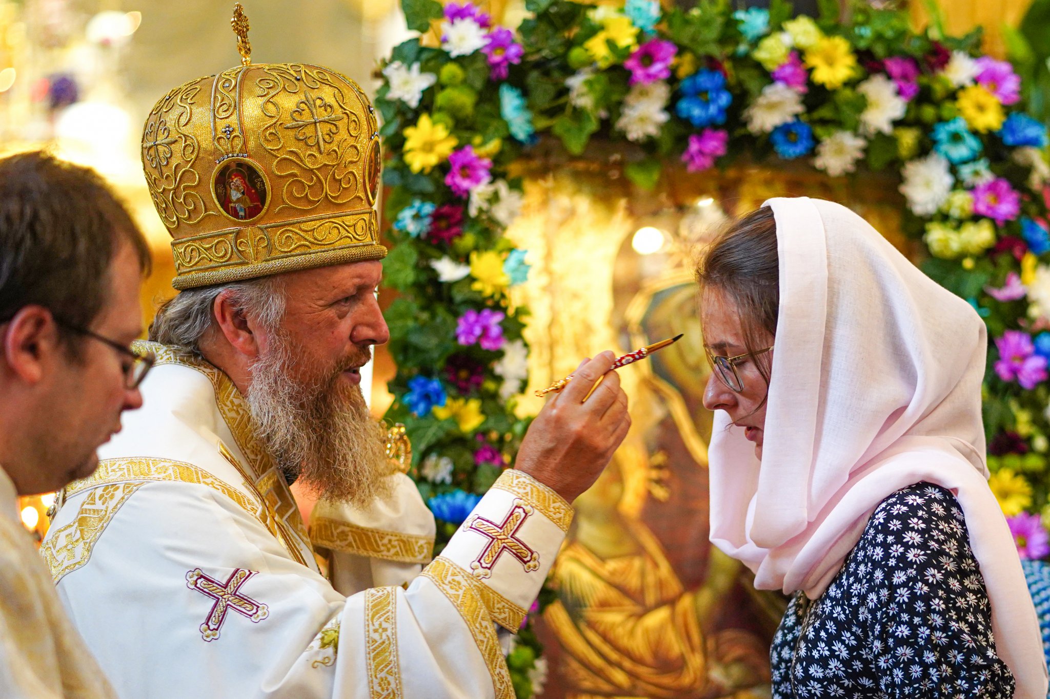 Patronal feast in St. Mary Magdalene Cathedral in Warsaw - the all-night vigil 