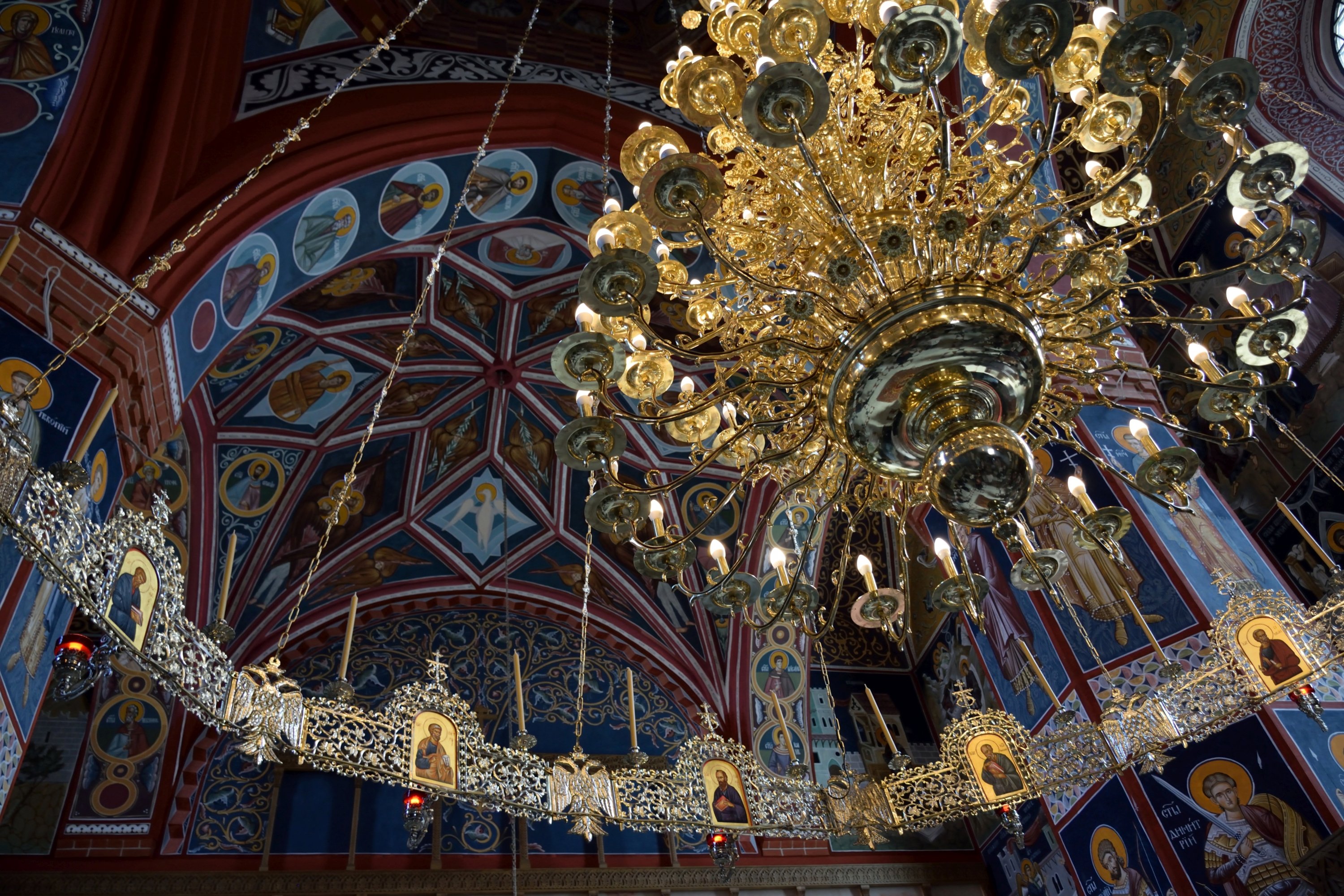 Monaster supraski - panikadiło, freski